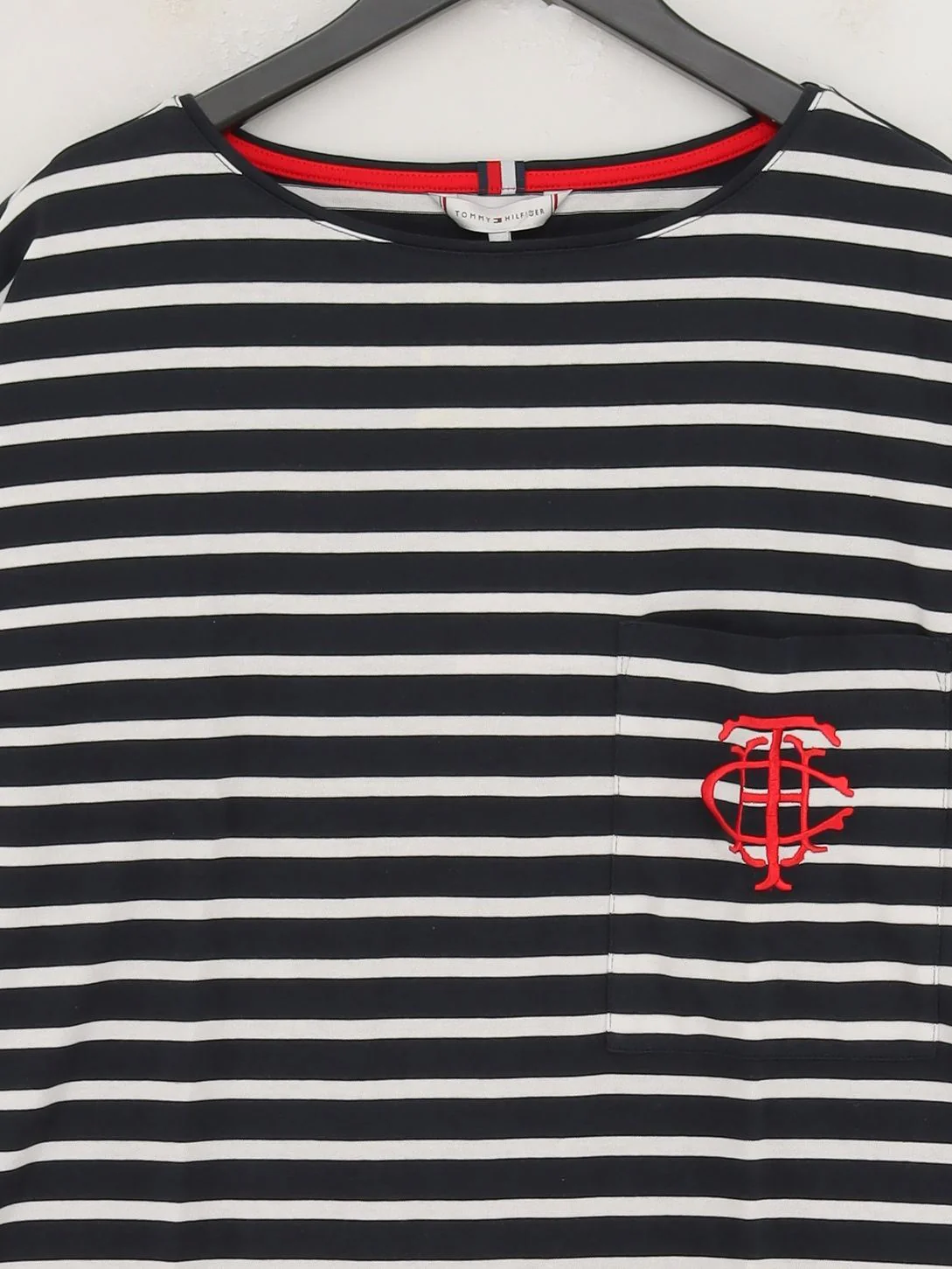 Tommy Hilfiger Women's Top S Blue 100% Cotton Basic New with tags - Image 3