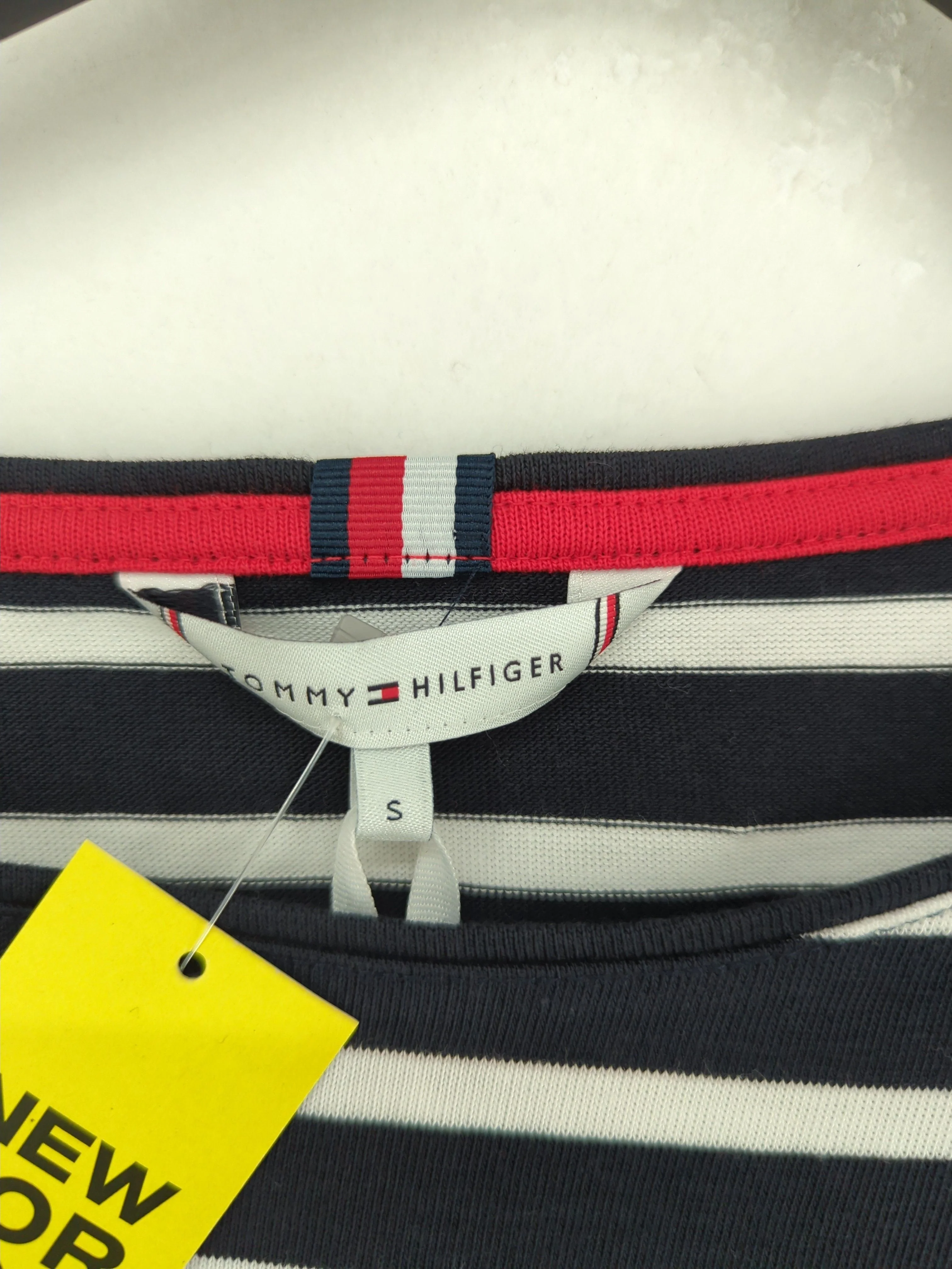 Tommy Hilfiger Women's Top S Blue 100% Cotton Basic New with tags - Image 5