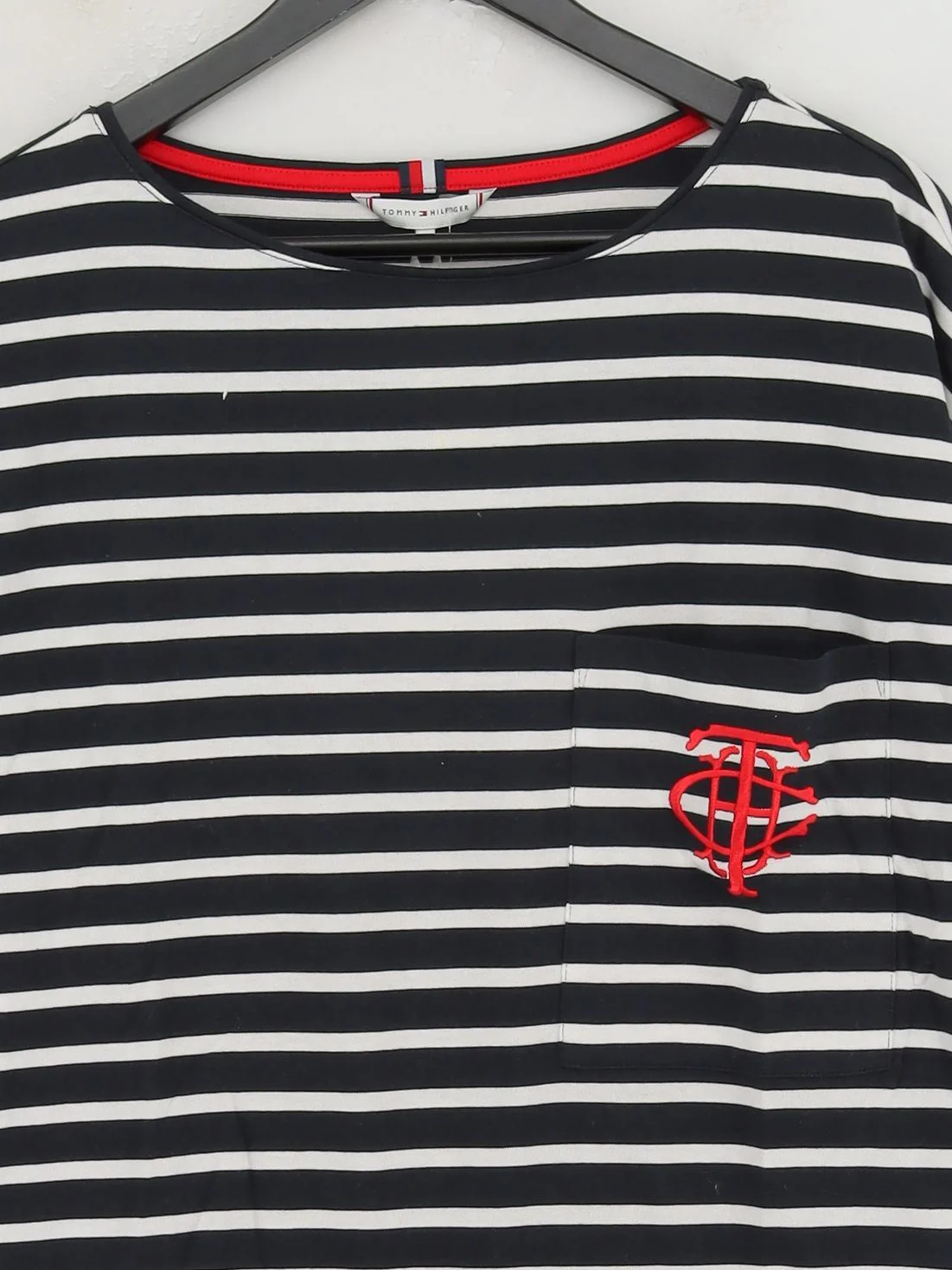 Tommy Hilfiger Women's Top S Blue 100% Cotton Basic New with tags - Image 3