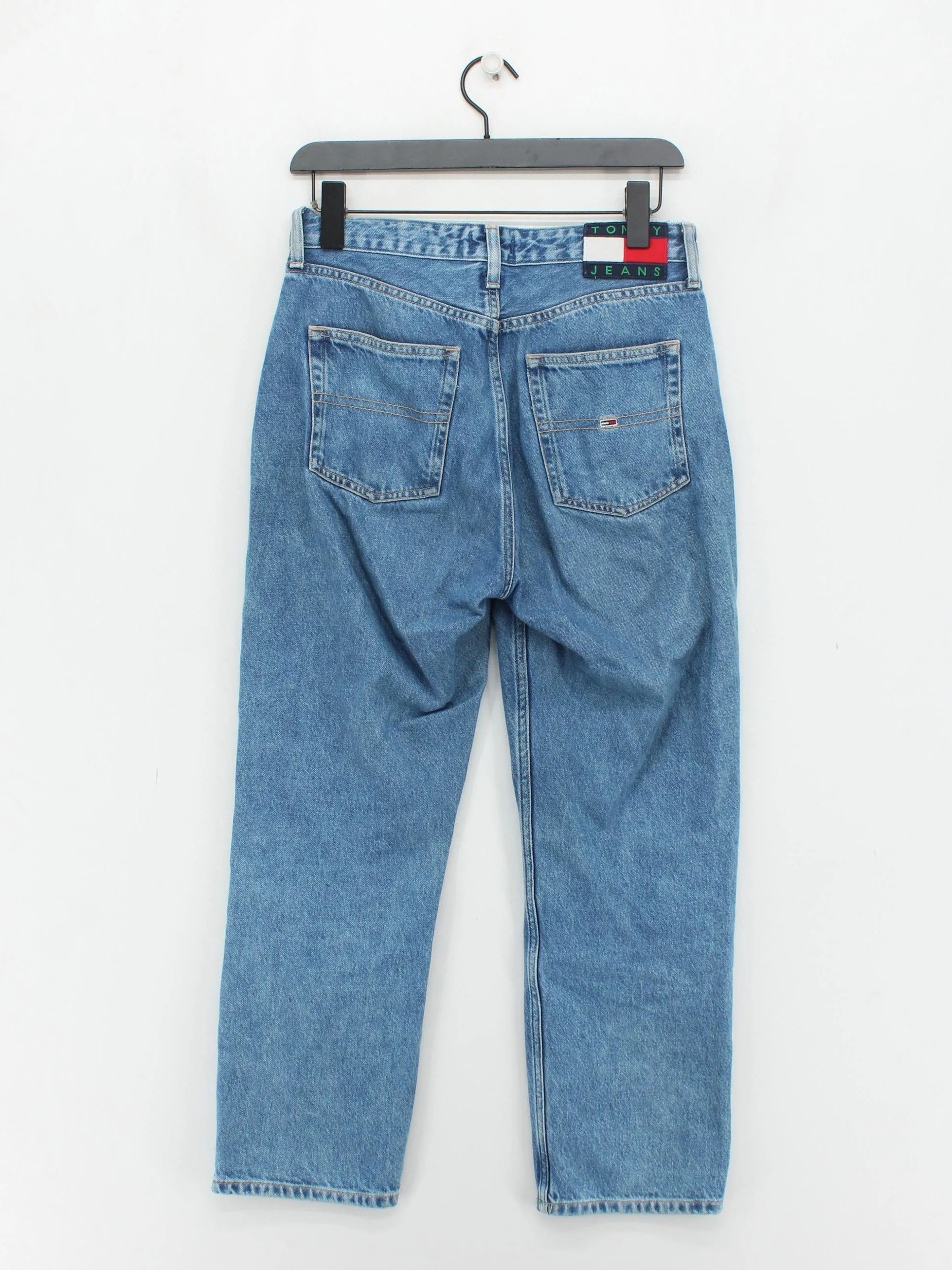 Tommy Jeans Men's Jeans S Blue 100% Cotton Straight - Image 2
