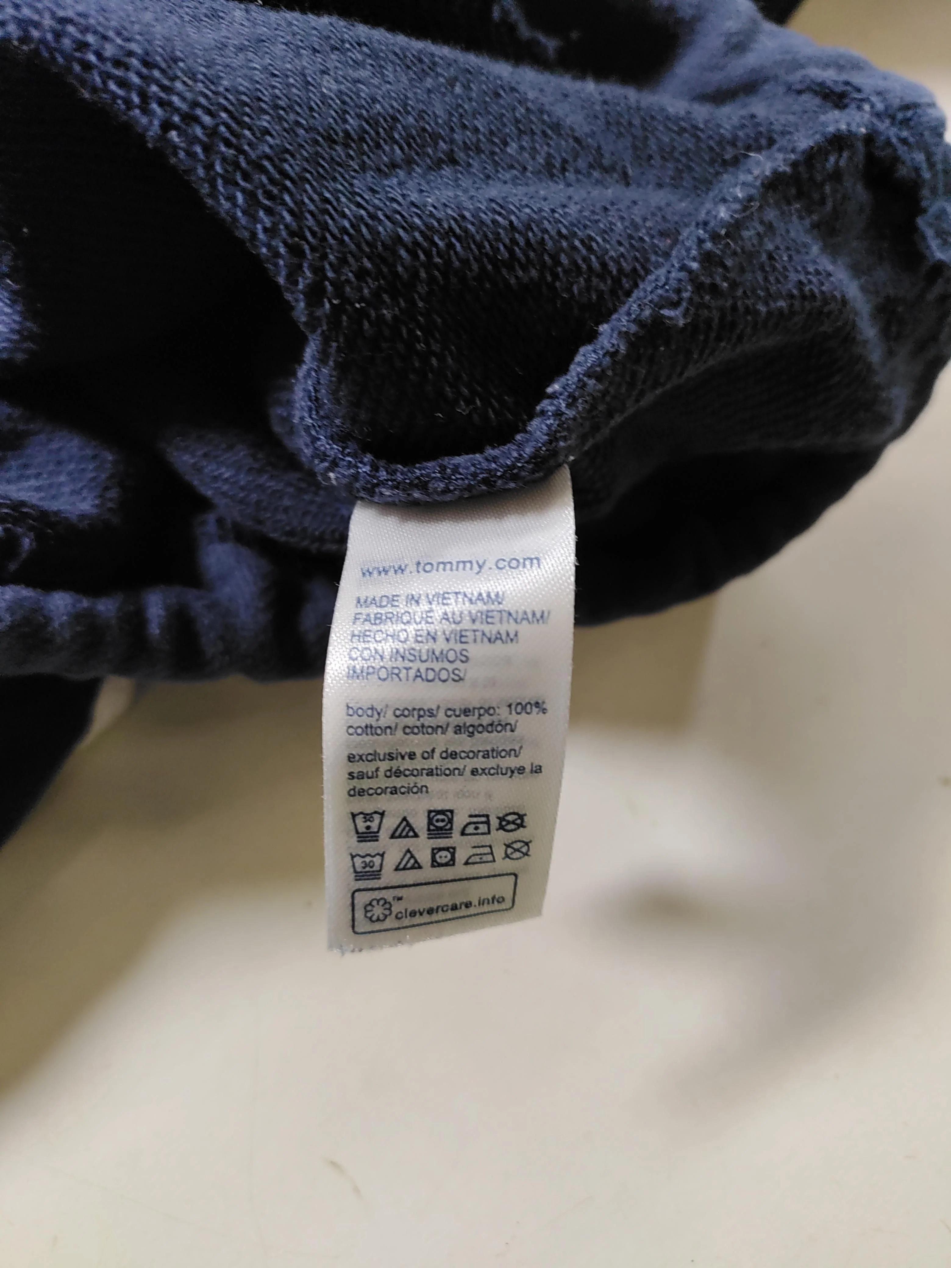 Tommy Jeans Women's Hoodie S Blue 100% Cotton Pullover - Image 6