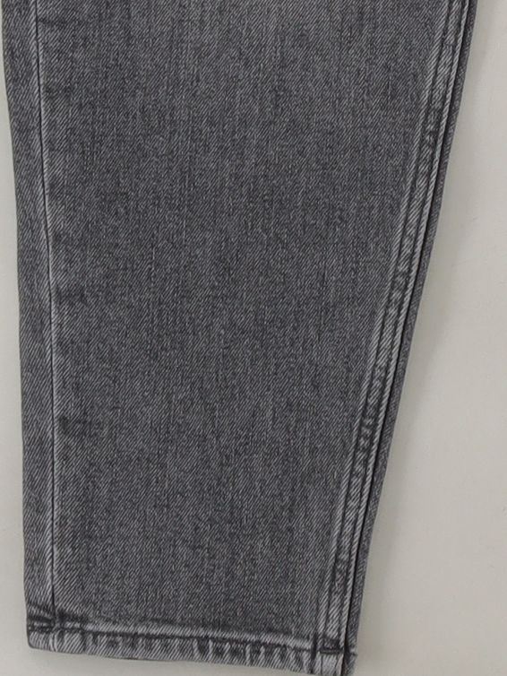 Tommy Jeans Women's Jeans W 24 in; L 30 in Grey Cotton with Elastane Mom - Image 4
