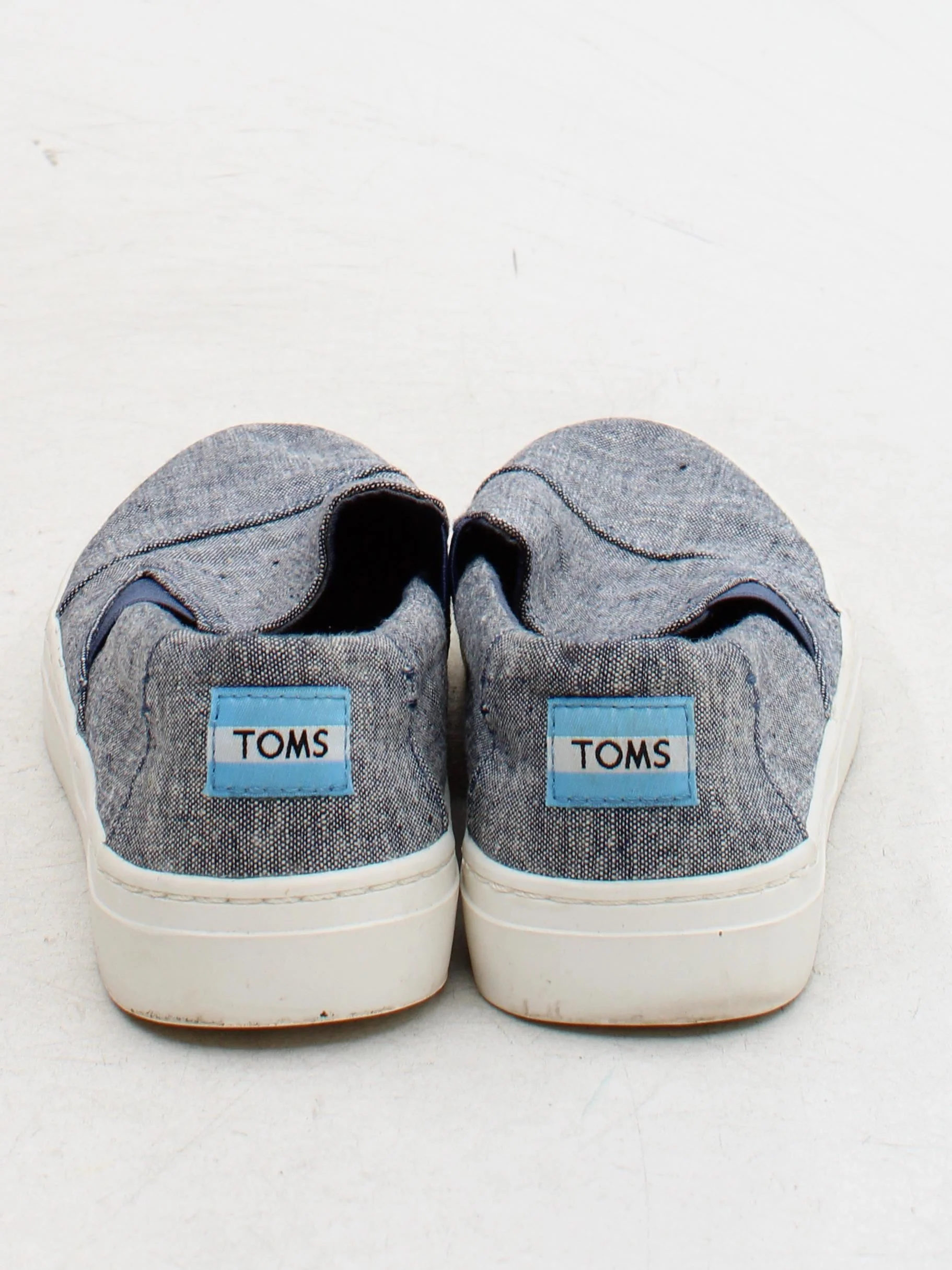 Toms Men's Shoes UK 5.5 Blue 100% Other Sneaker - Image 3