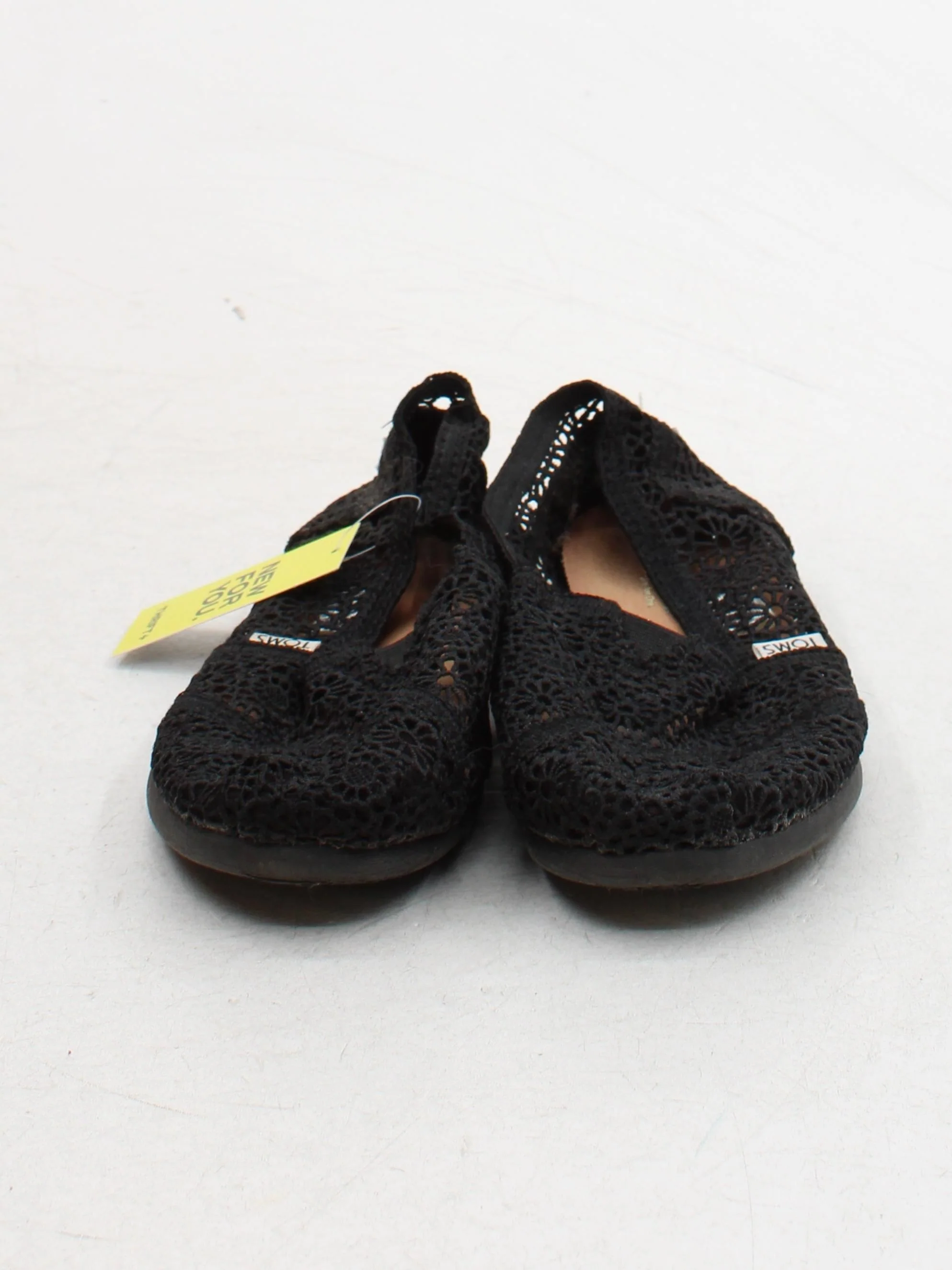 Toms Women's Flat Shoes UK 8 Black 100% Other Ballet - Image 2