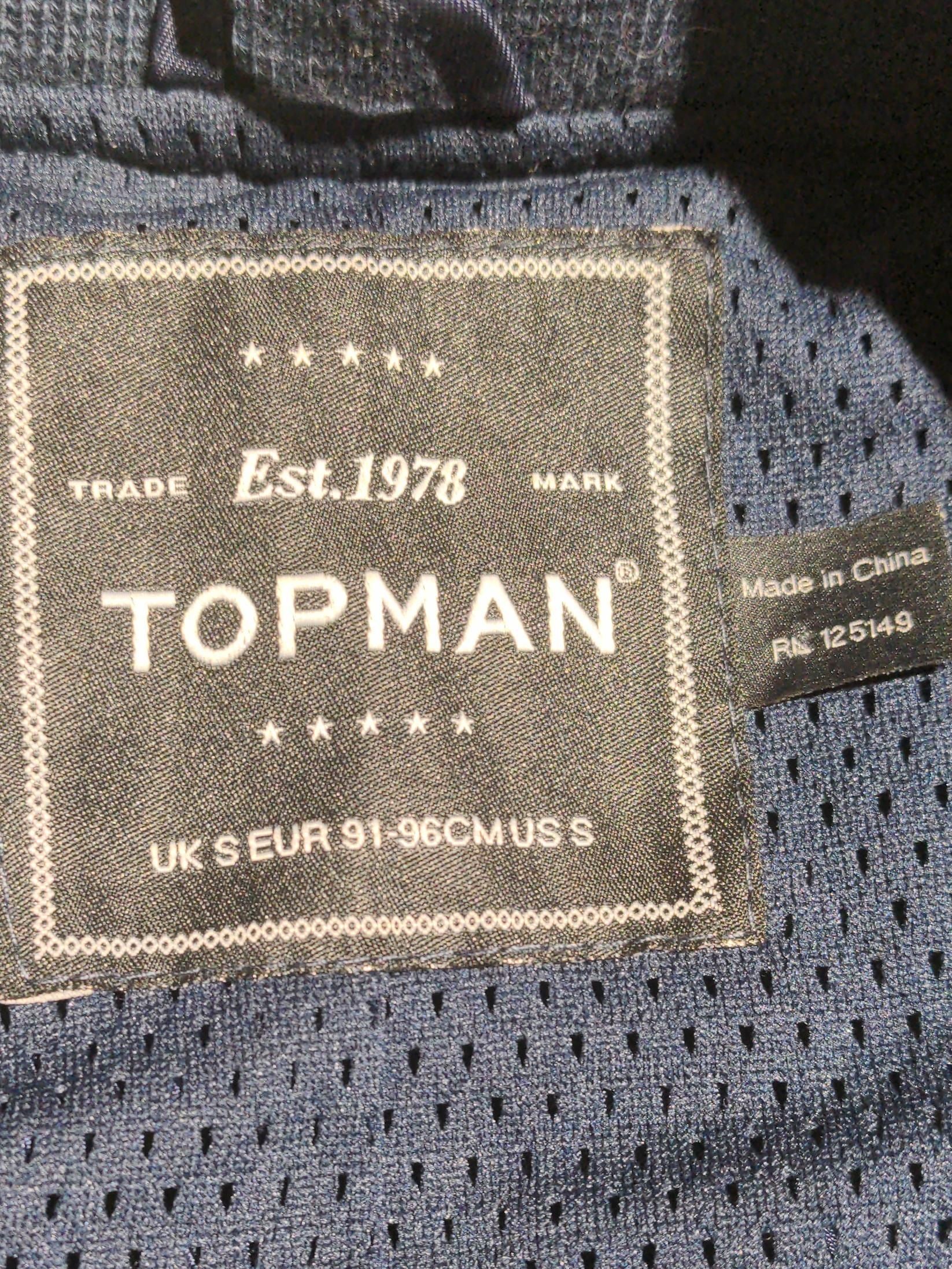 Topman Bomber Jacket jacket blue - Image 6