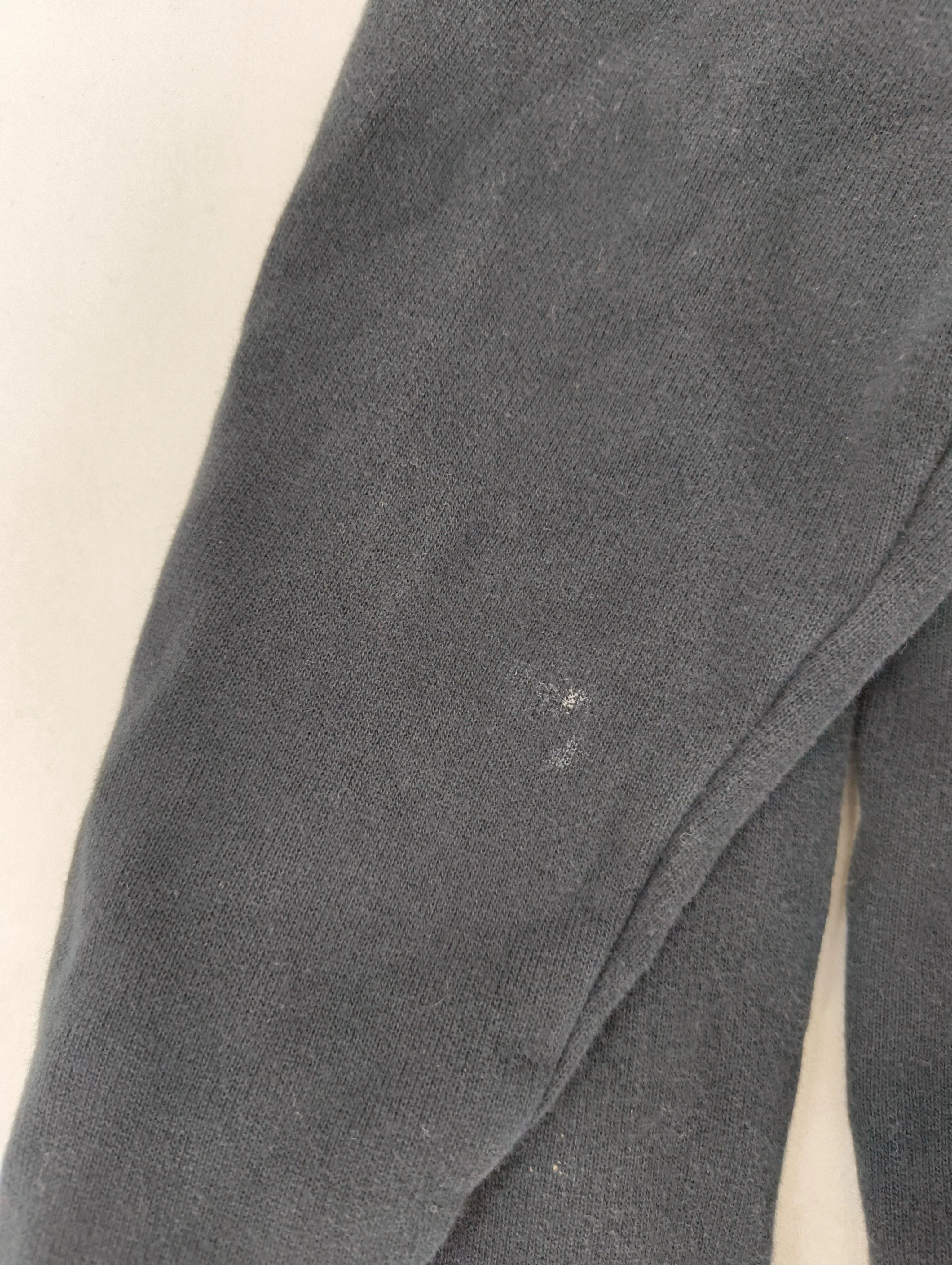 Topman Men's Hoodie L Black 100% Cotton Pullover - Image 7