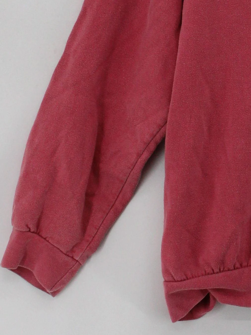 Topman Men's Hoodie S Red Polyester with Cotton, Elastane Pullover - Image 4