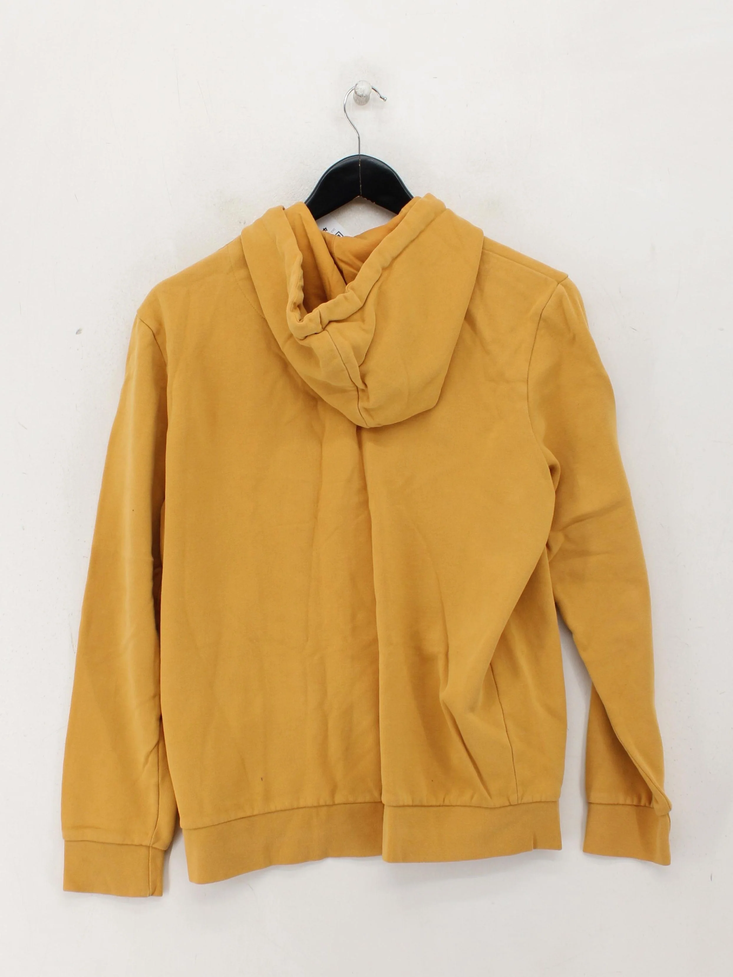 Topman Men's Hoodie S Yellow Cotton with Polyester Pullover - Image 2