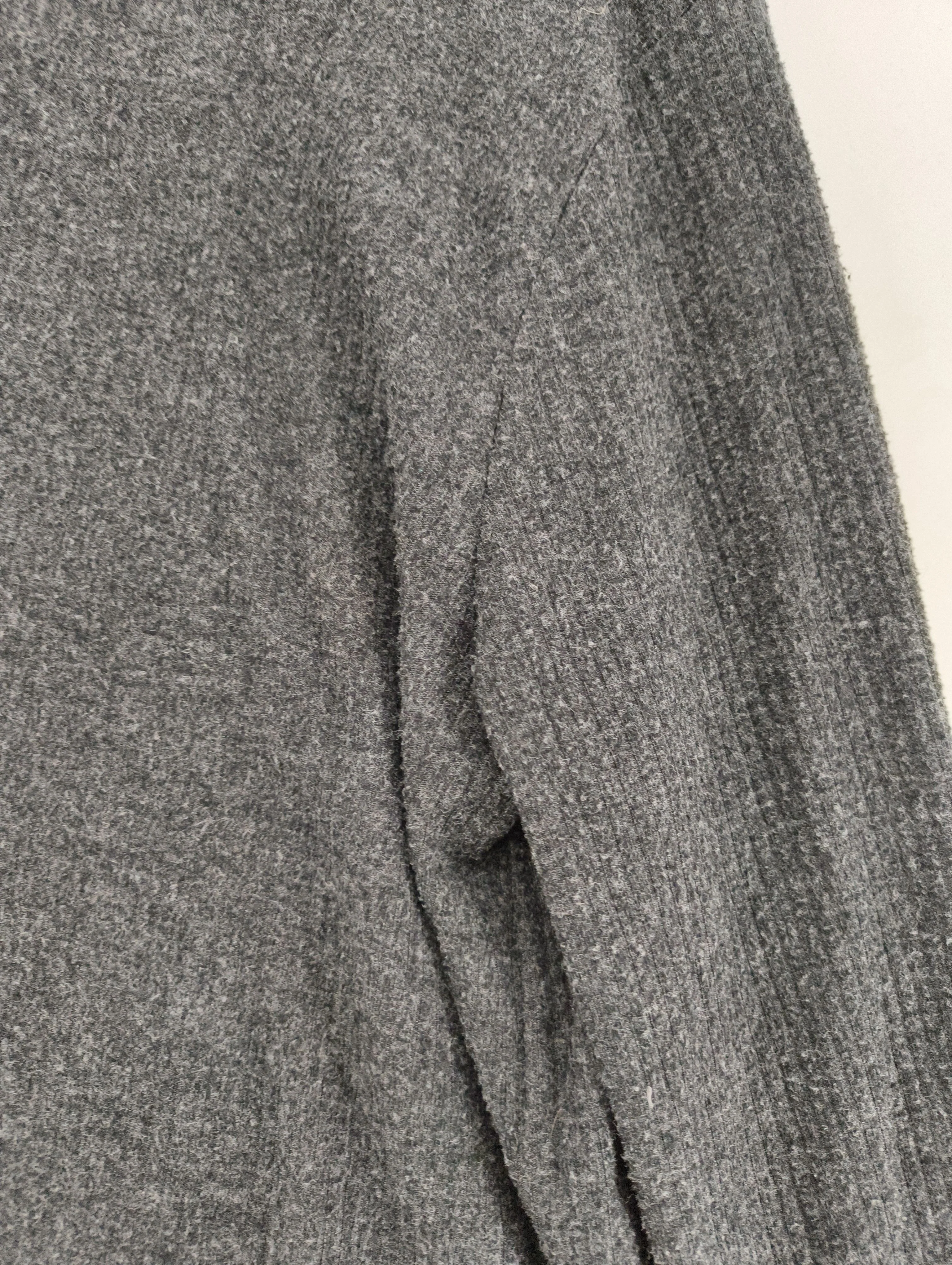 Topman Men's Jumper L Grey Polyester with Viscose Round Neck Pullover - Image 5