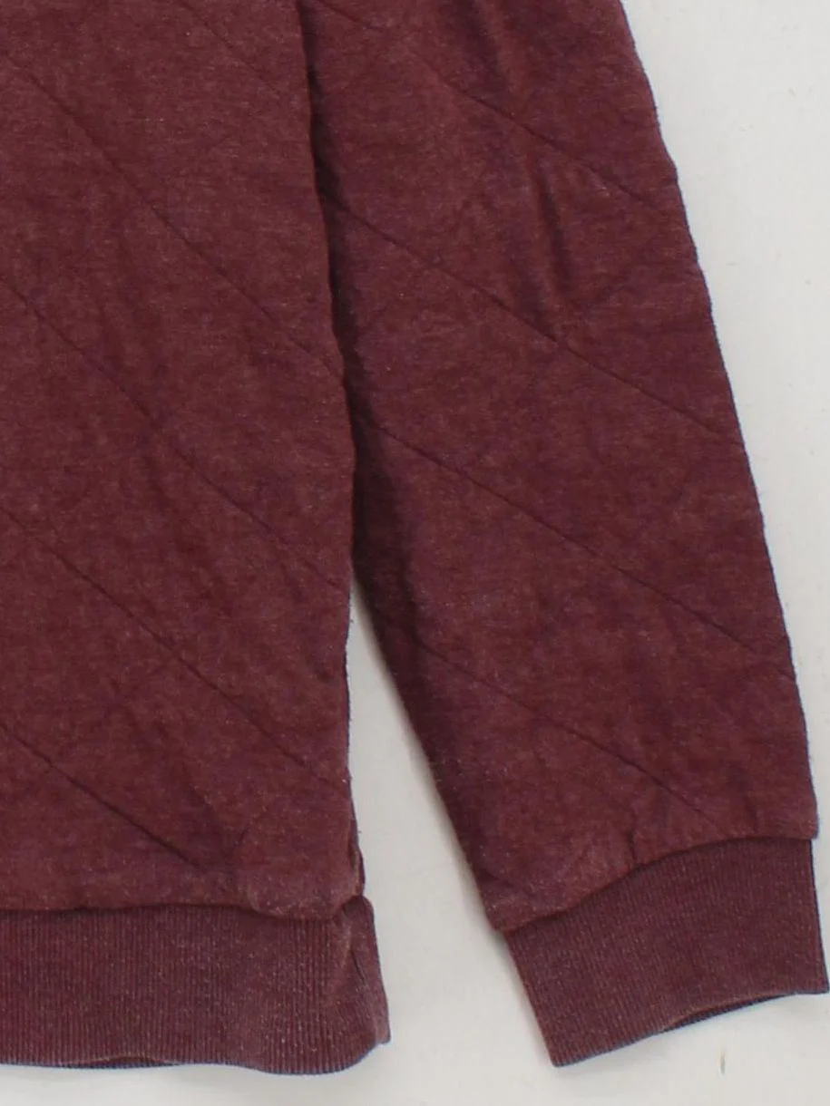 Topman Men's Jumper M Red 100% Cotton Round Neck Pullover - Image 4