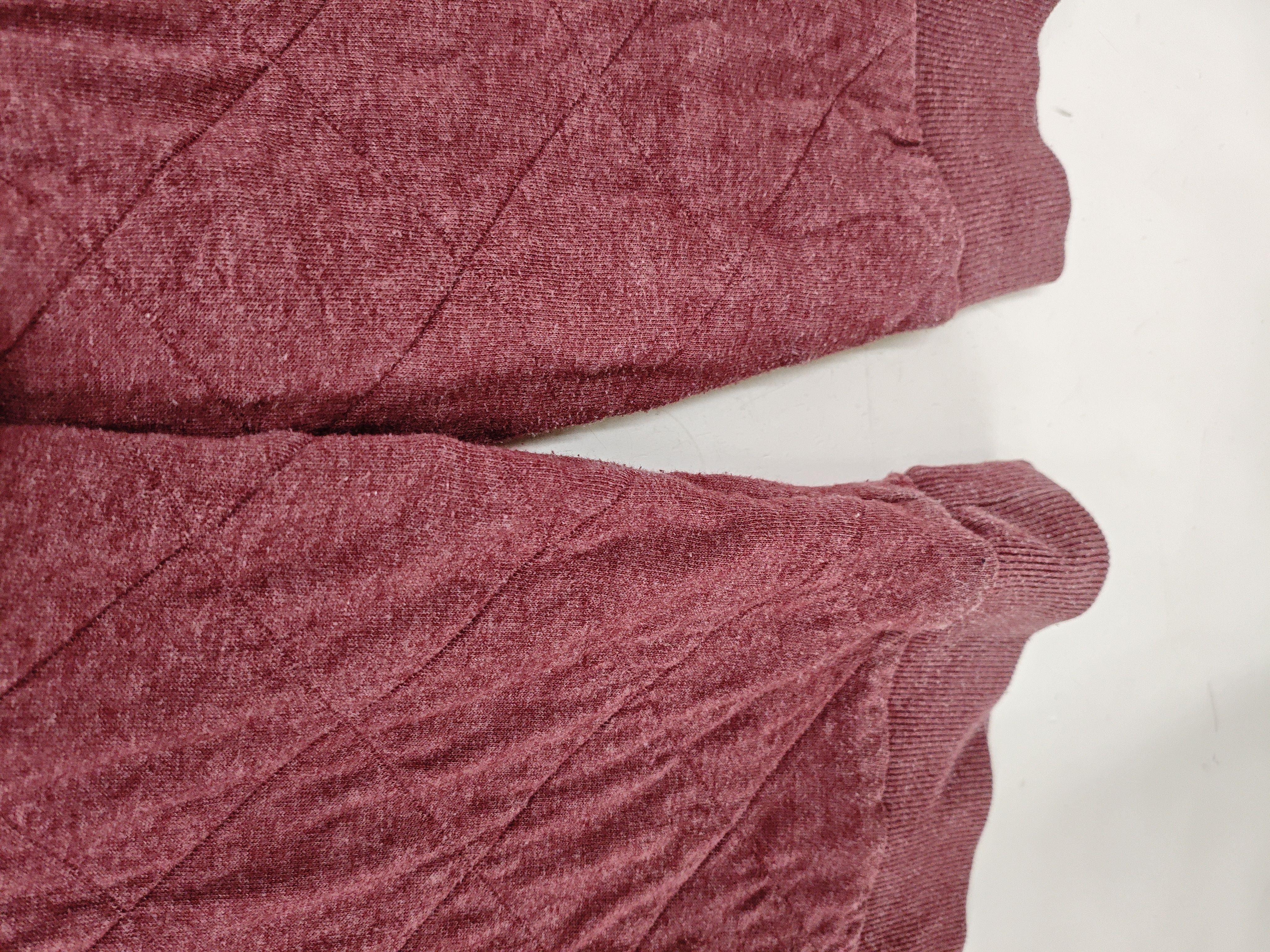 Topman Men's Jumper M Red 100% Cotton Round Neck Pullover - Image 5