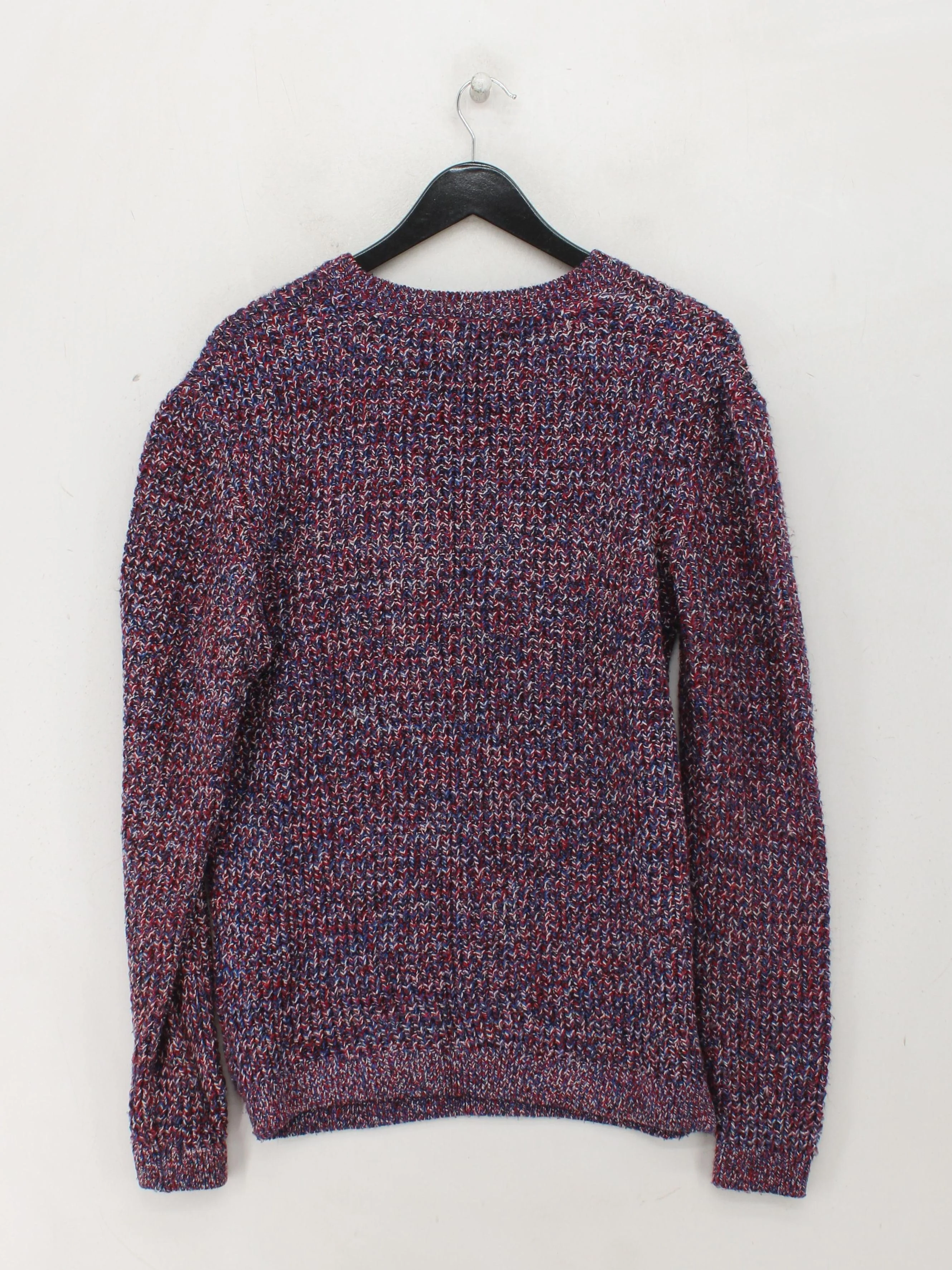 Topman Men's Jumper S Multi 100% Acrylic Round Neck Pullover - Image 2