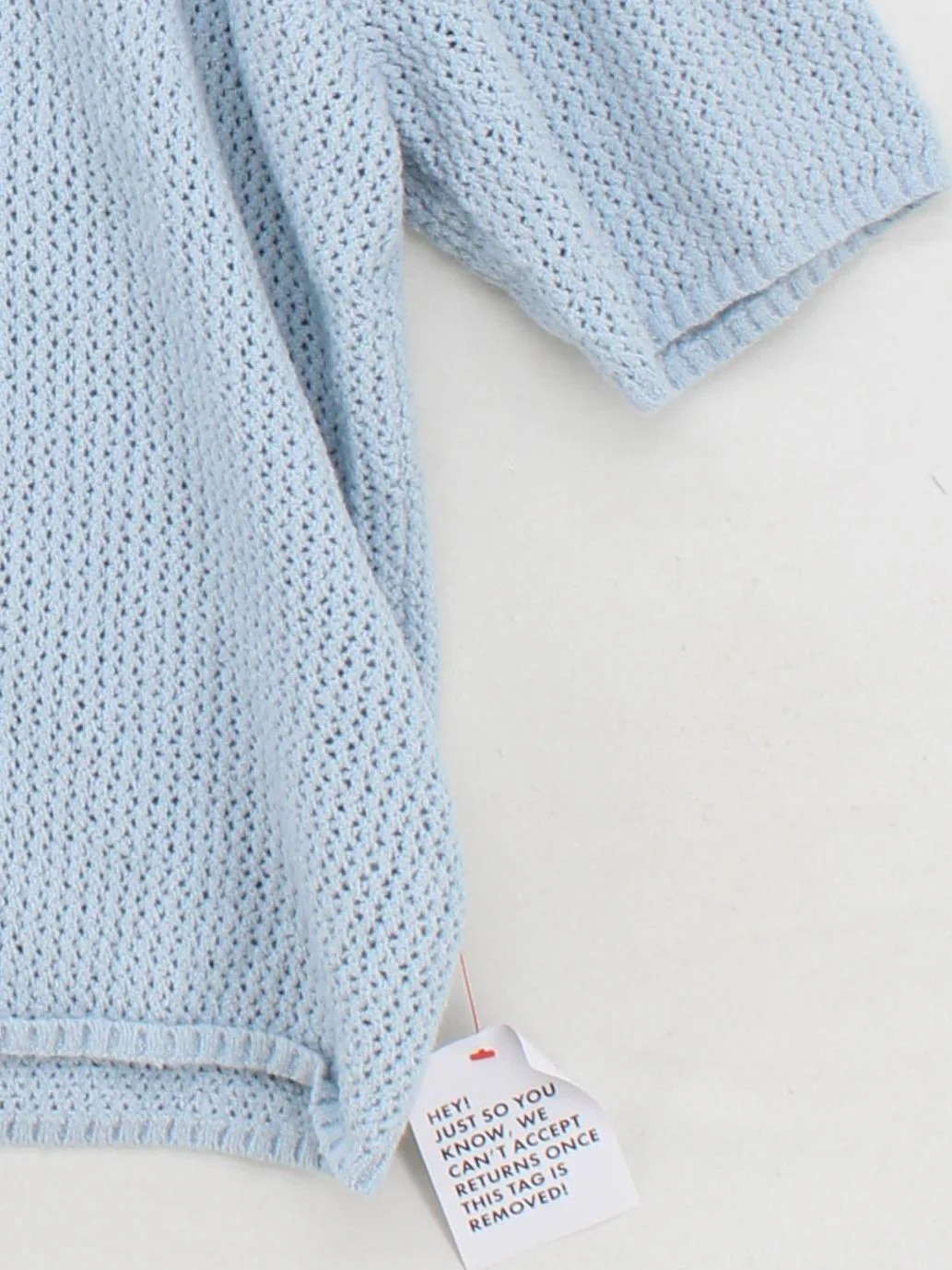 Topman Men's Polo L Blue Cotton with Nylon Basic - Image 4