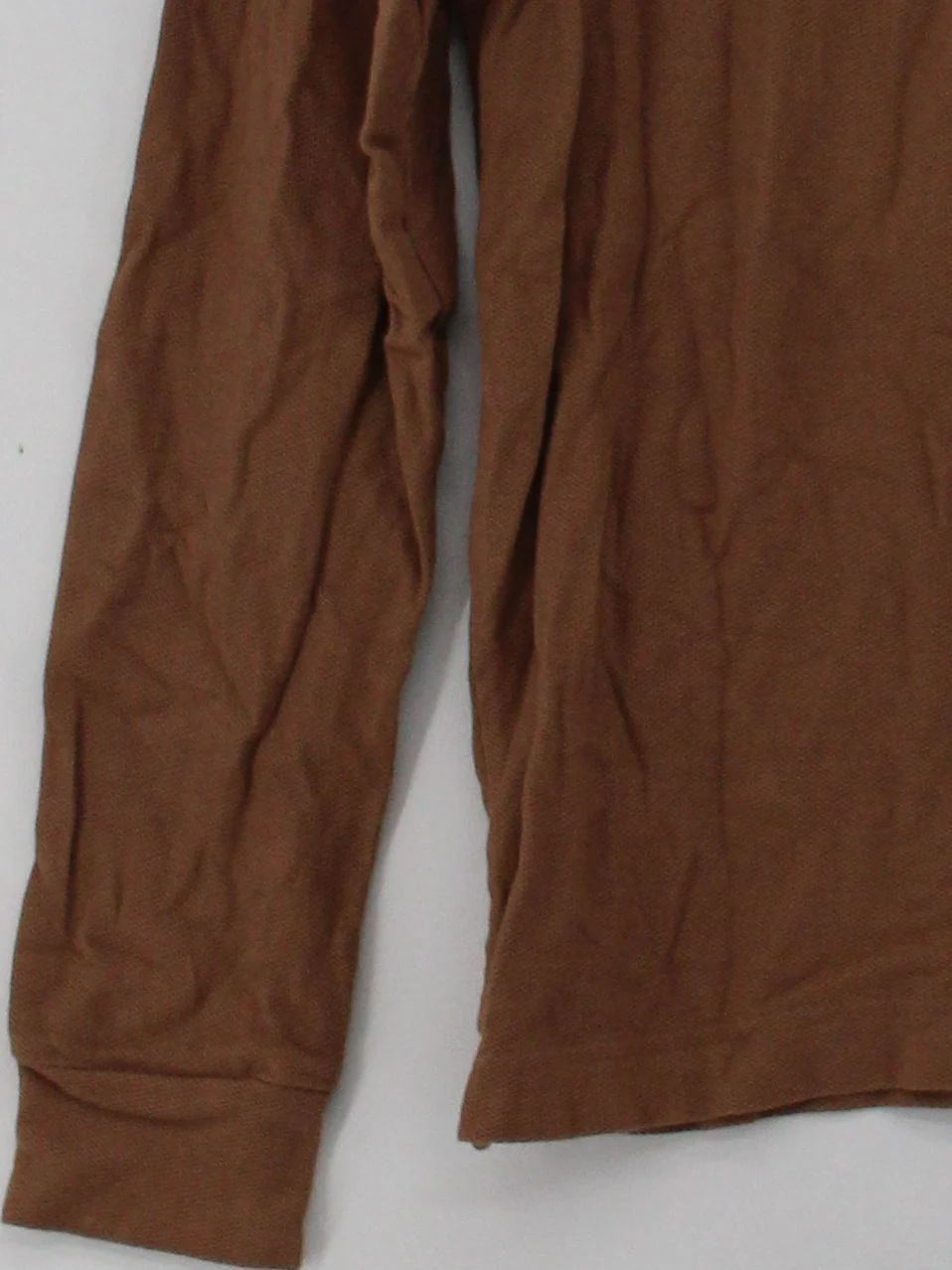 Topman Men's Polo S Brown 100% Cotton Basic - Image 4