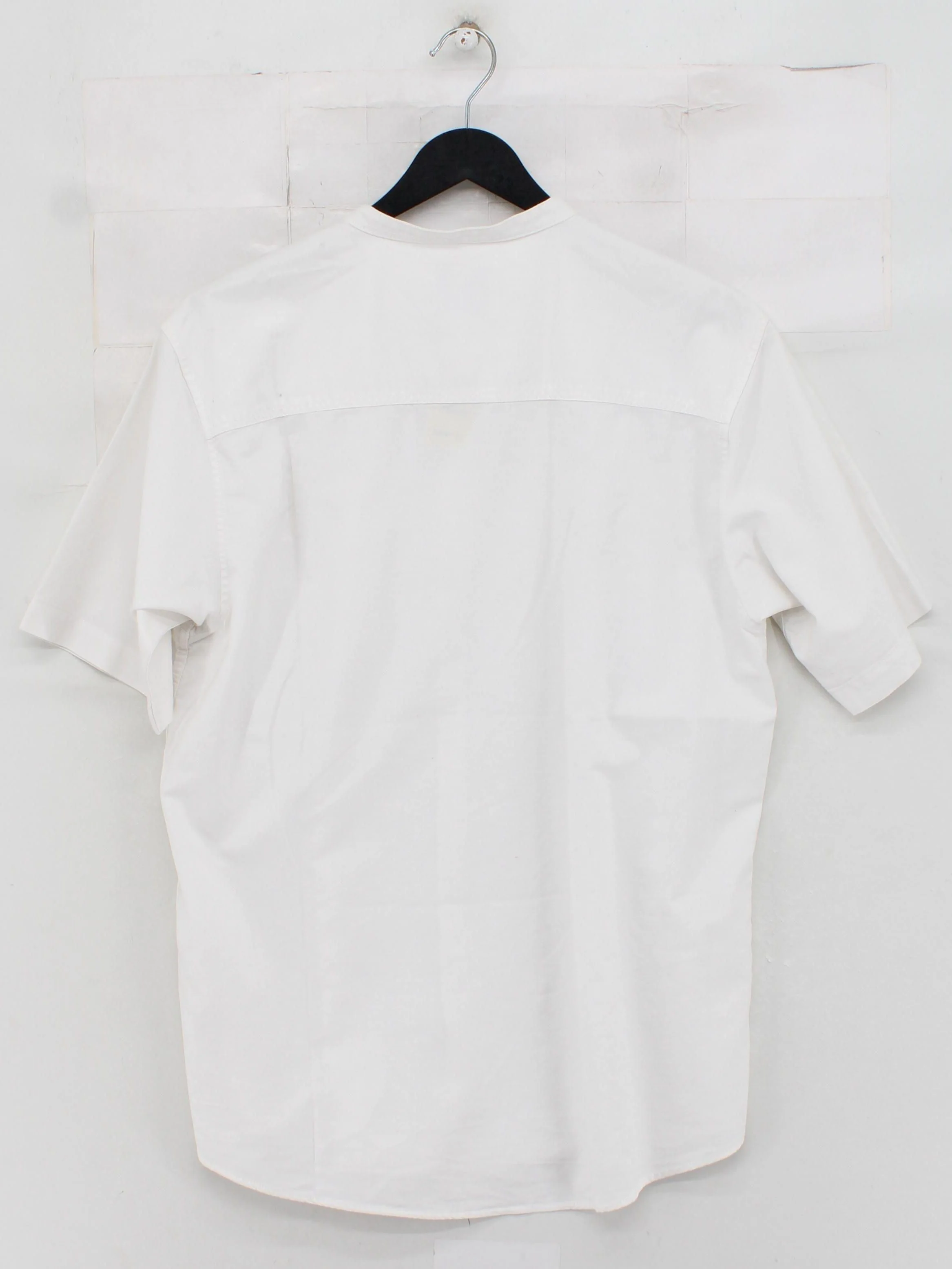 Topman Men's Shirt L White 100% Cotton Basic - Image 2