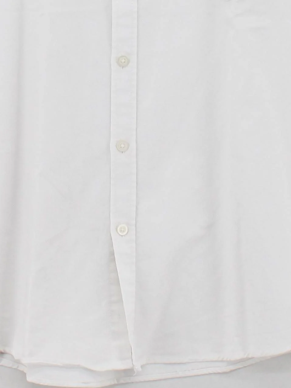 Topman Men's Shirt L White 100% Cotton Basic - Image 4