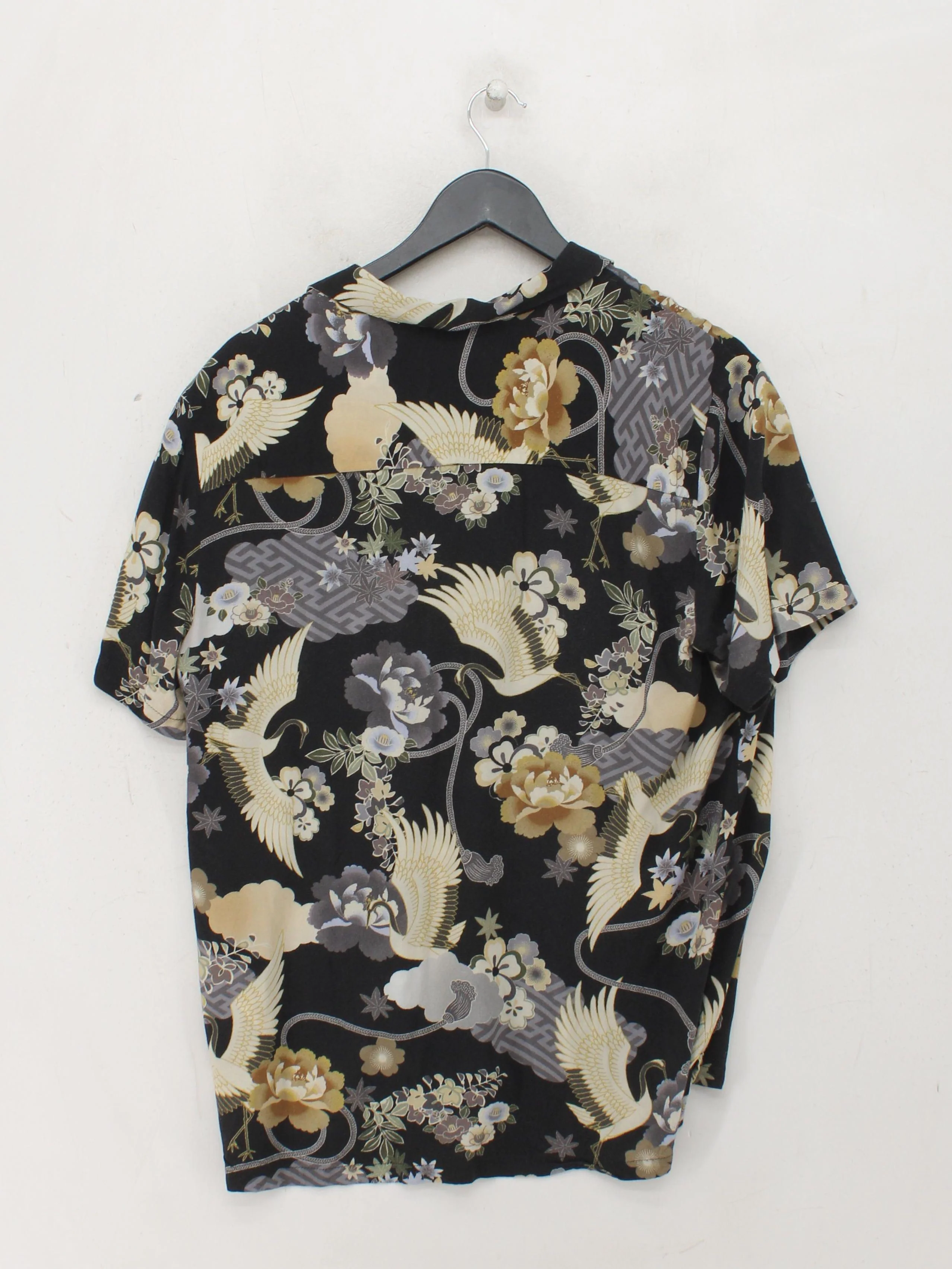 Topman Men's Shirt M Black 100% Viscose Basic - Image 2