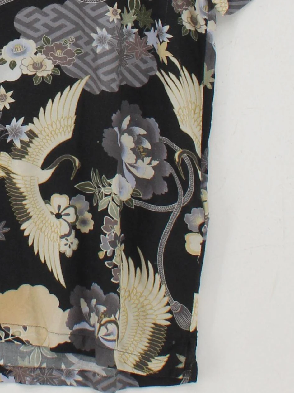 Topman Men's Shirt M Black 100% Viscose Basic - Image 4