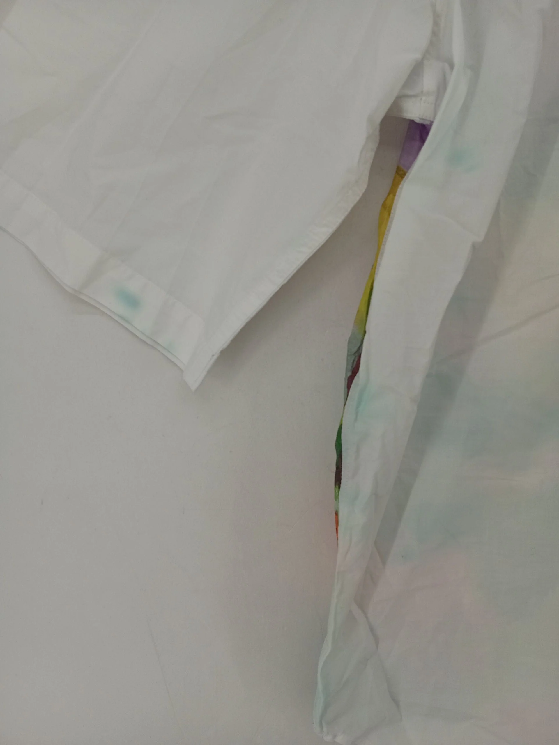 Topman Men's Shirt M White Graphic 100% Cotton Basic - Image 5