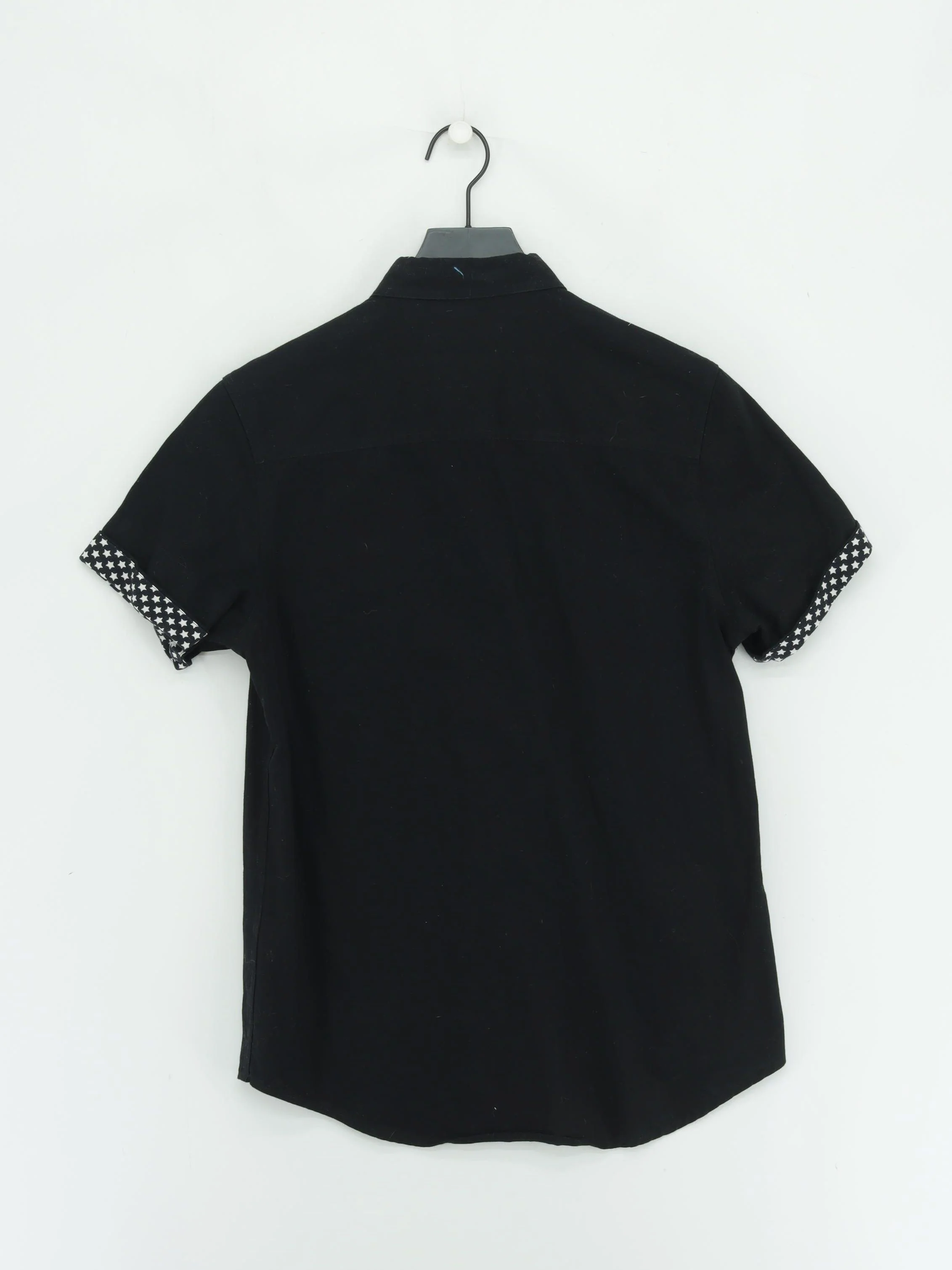 Topman Men's Shirt S Black 100% Cotton Basic - Image 2
