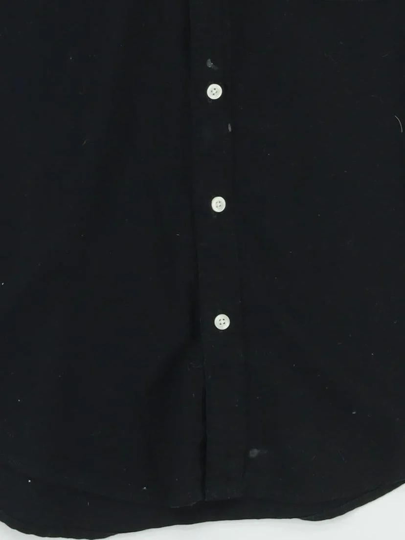Topman Men's Shirt S Black 100% Cotton Basic - Image 4