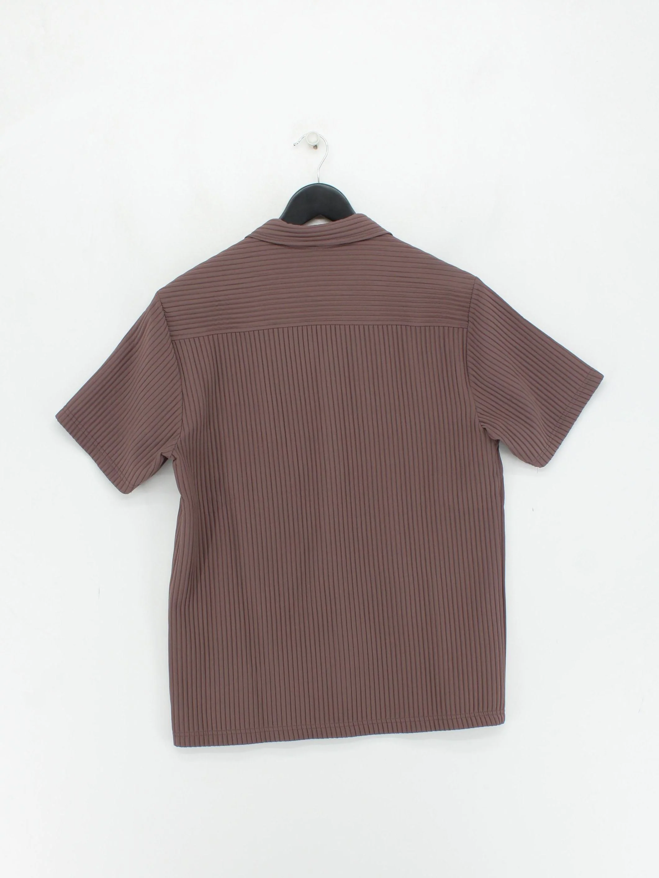 Topman Men's Shirt XS Brown 100% Other Basic - Image 2