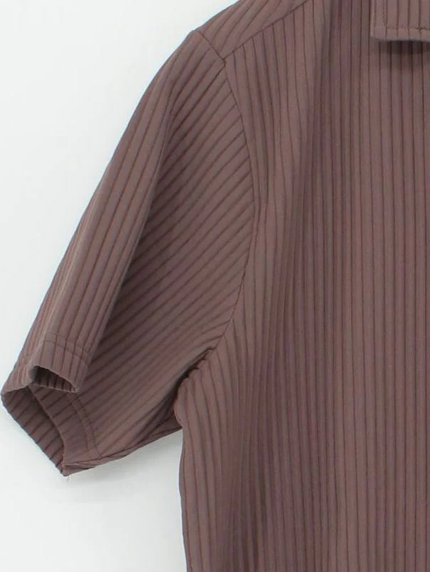 Topman Men's Shirt XS Brown 100% Other Basic - Image 4