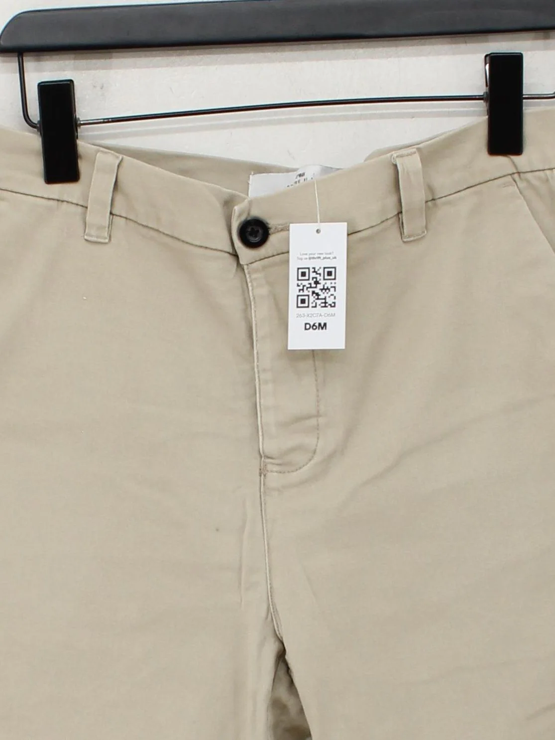 Topman Men's Shorts W 34 in Tan Cotton with Elastane Chino - Image 3