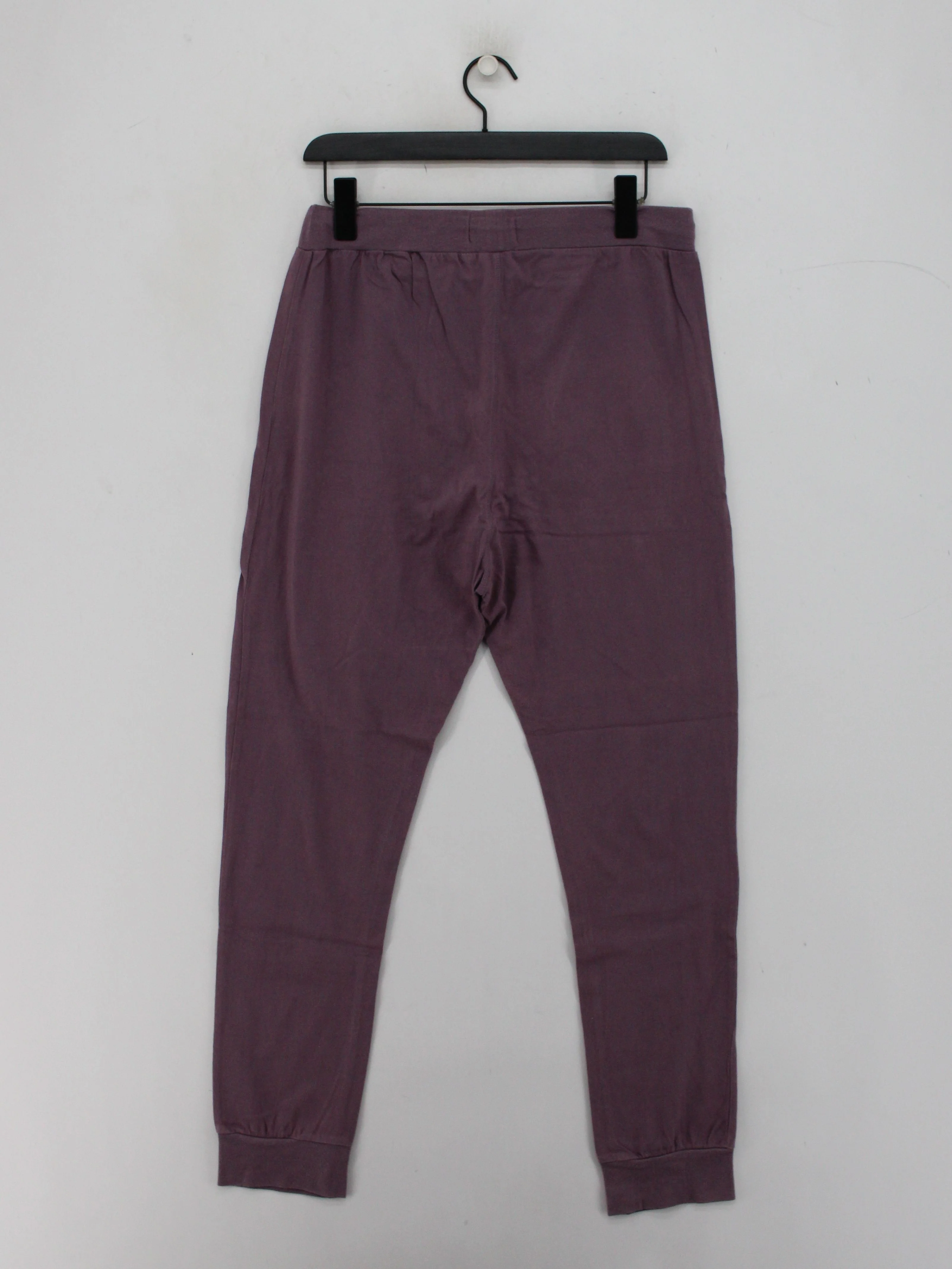 Topman Men's Sports Bottoms M Purple 100% Cotton Tapered Sweatpants - Image 2