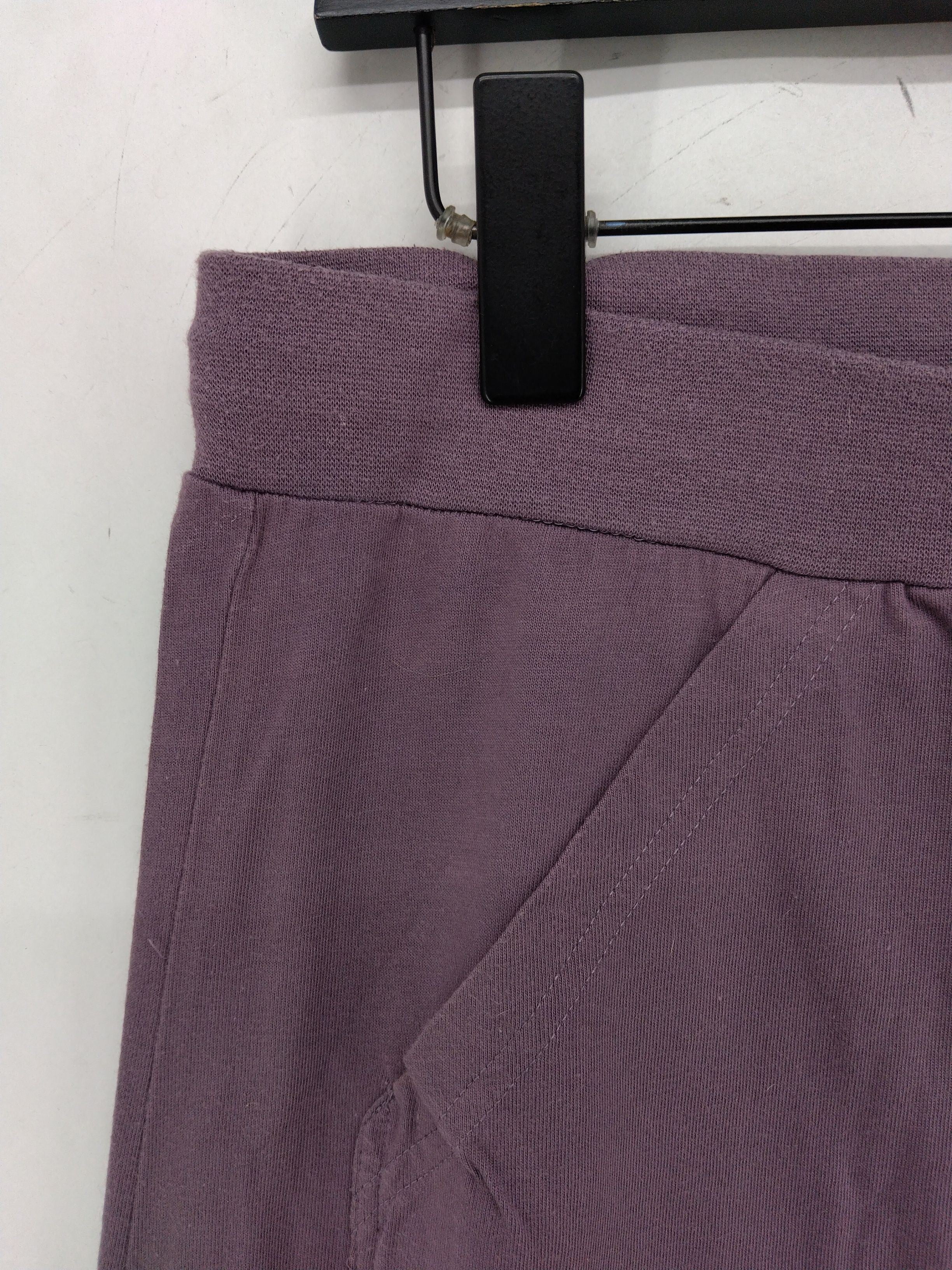 Topman Men's Sports Bottoms M Purple 100% Cotton Tapered Sweatpants - Image 6
