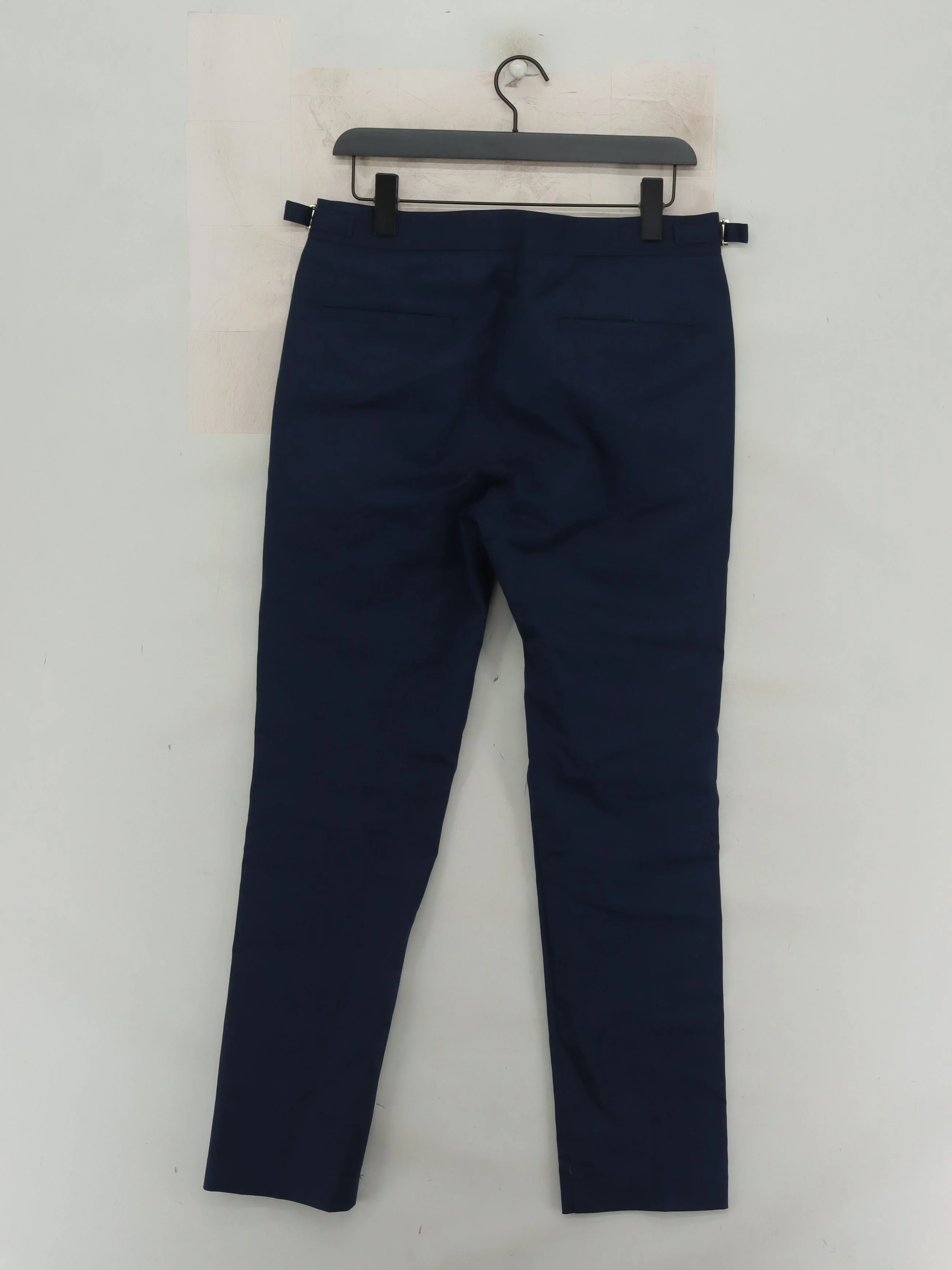 Topman Men's Suit Trousers W 32 in Blue Cotton with Elastane Dress Pants - Image 2
