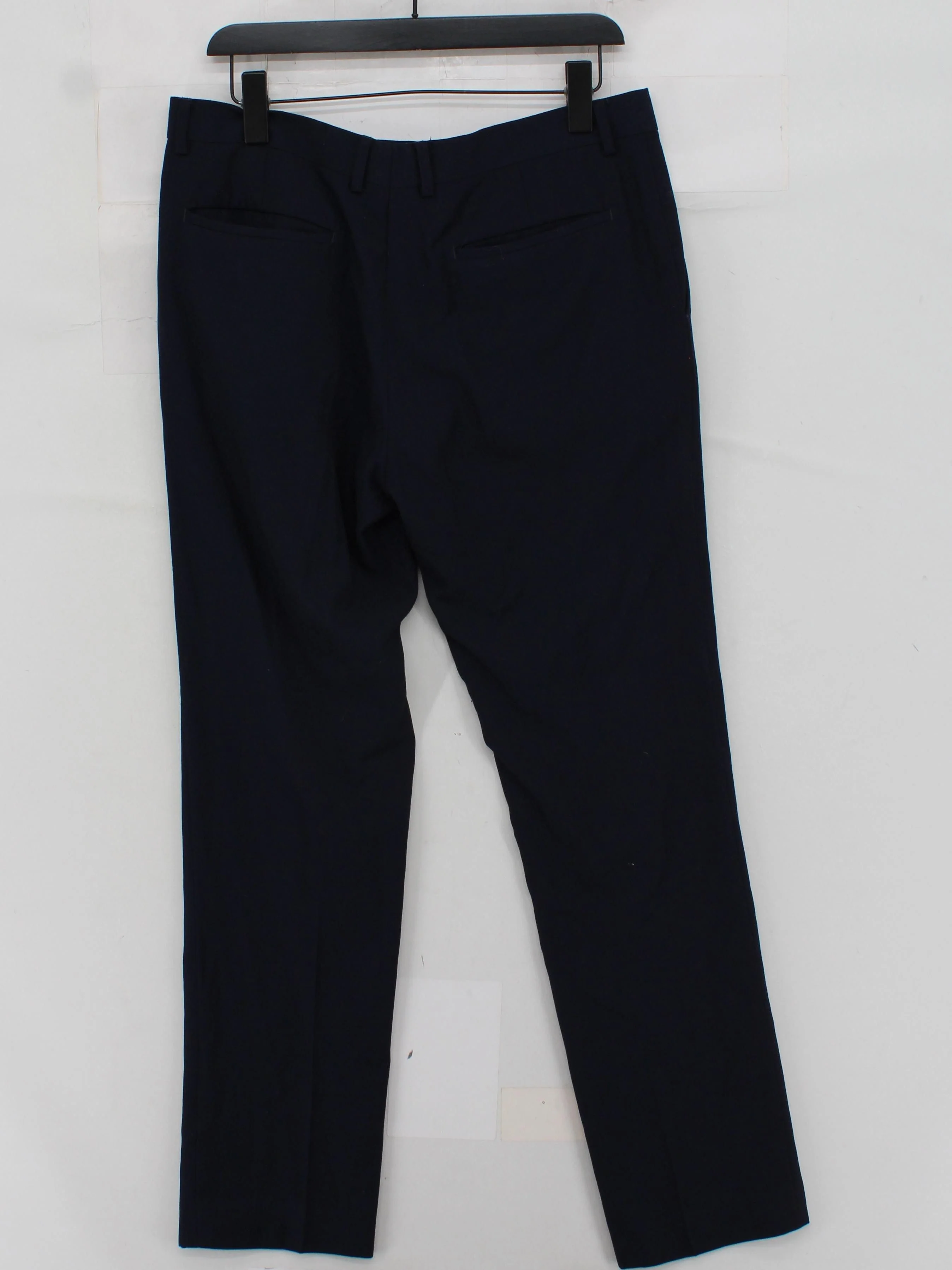 Topman Men's Suit Trousers W 36 in Blue Polyester with Viscose Dress Pants - Image 2
