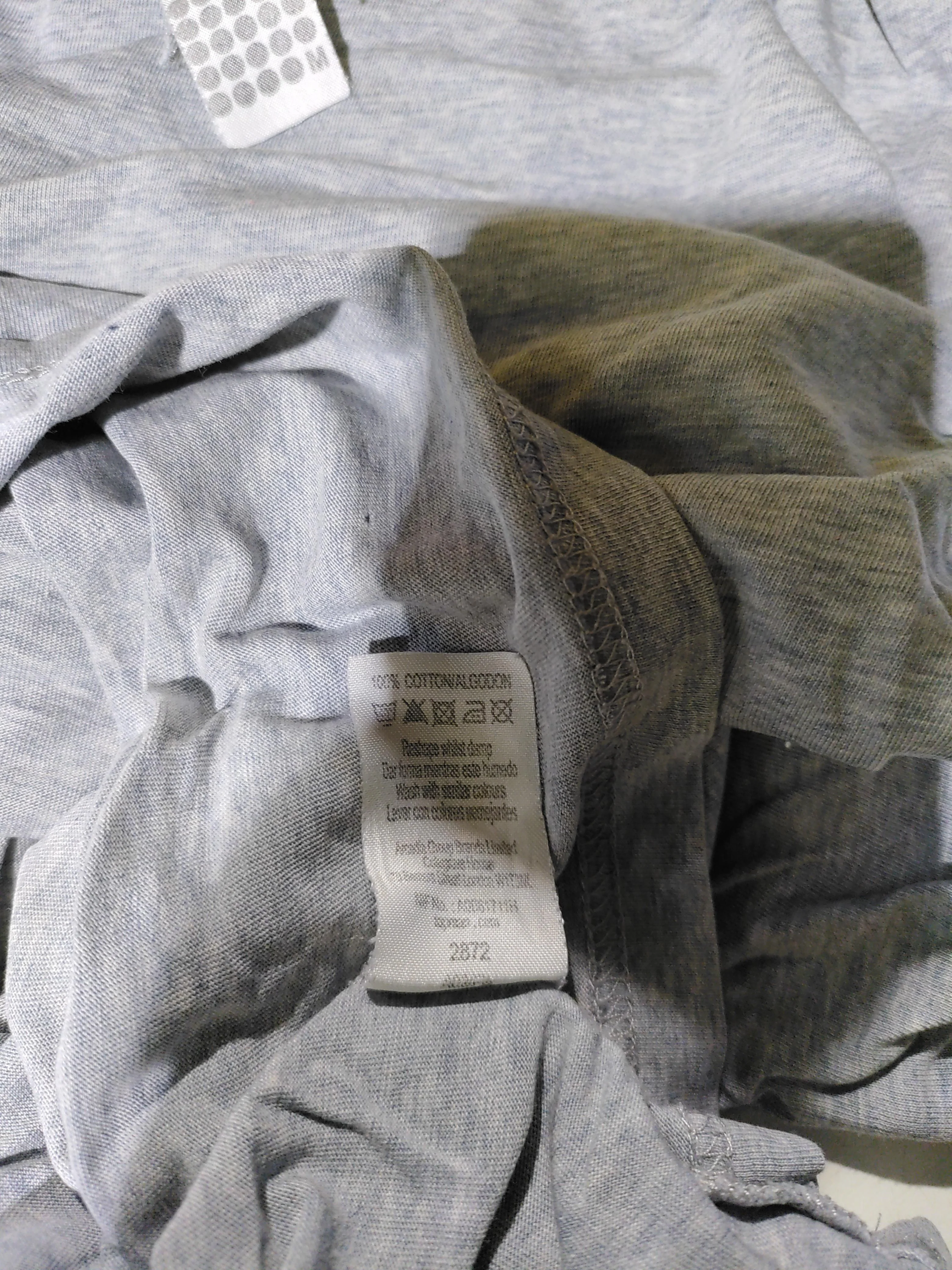 Topman Men's T-Shirt M Grey 100% Cotton Basic - Image 6