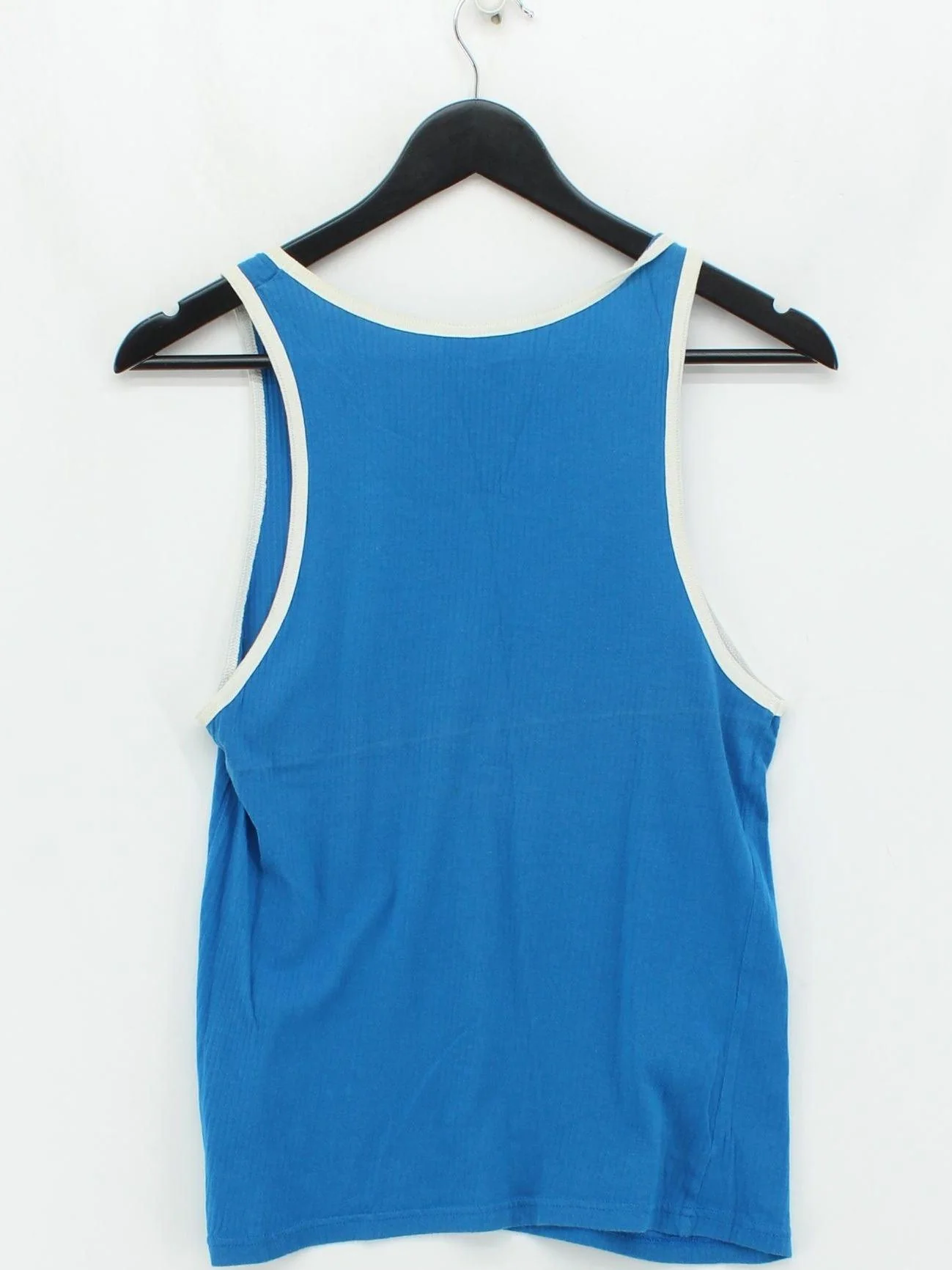 Topman Men's T-Shirt S Blue 100% Cotton Basic - Image 2