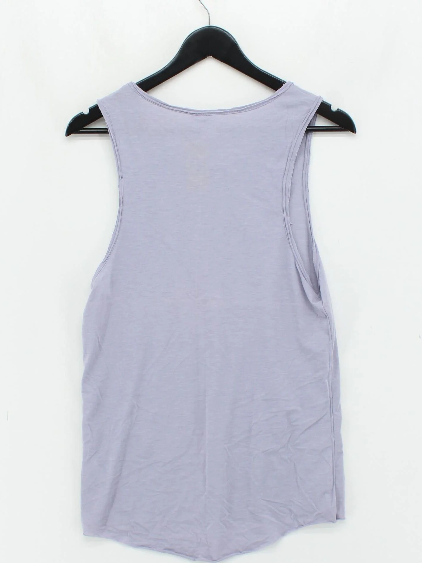 Topman Men's T-Shirt S Grey Cotton with Polyester Sleeveless Round Neck Basic - Image 2