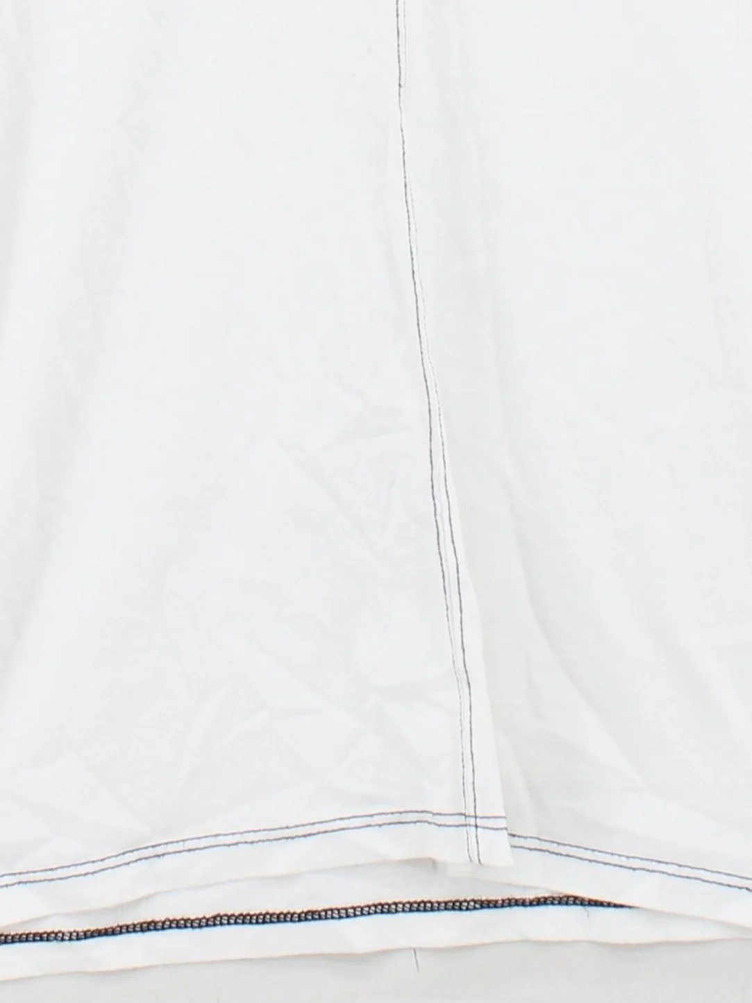 Topman Men's T-Shirt XL White 100% Cotton Basic - Image 4