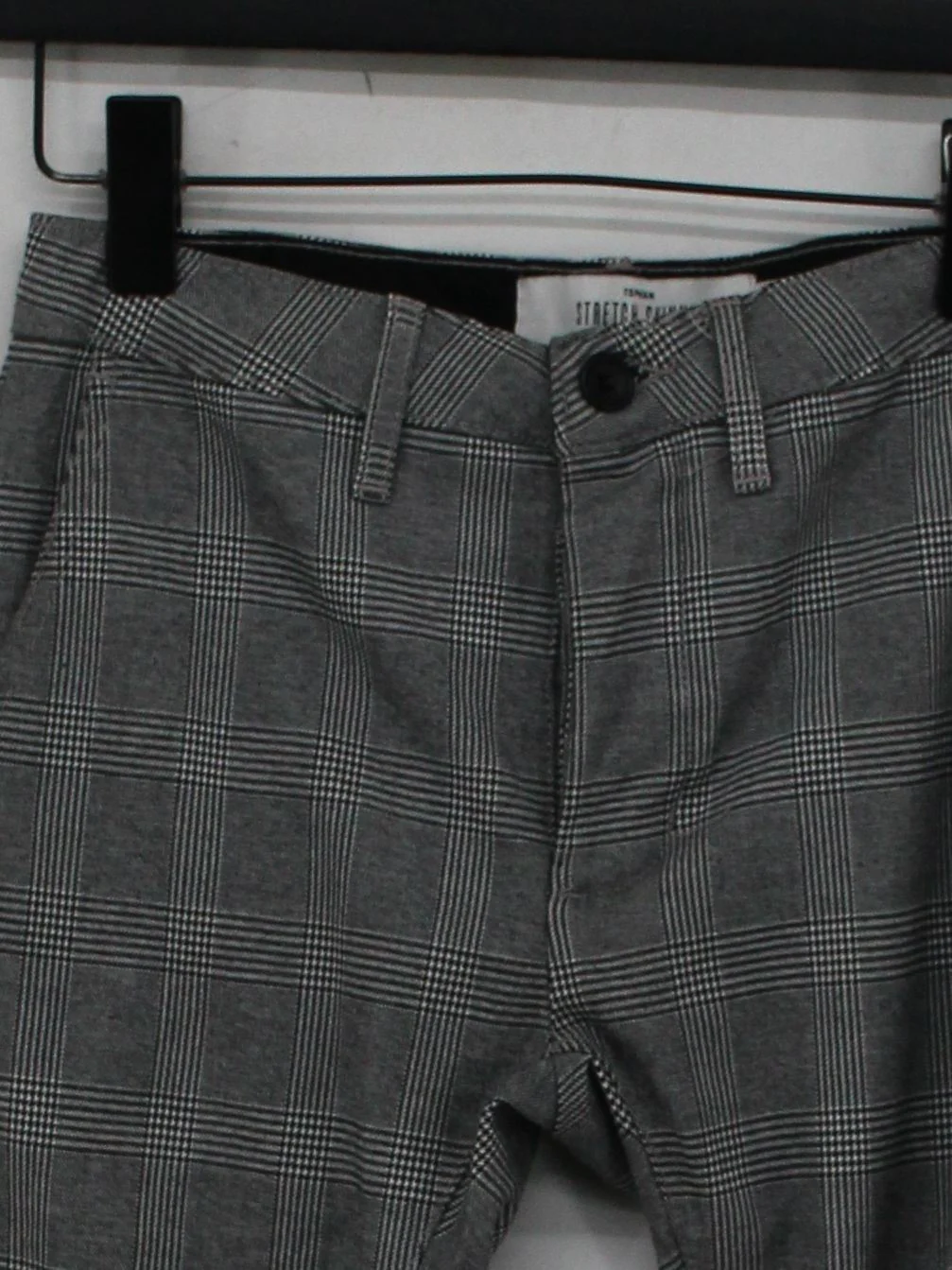 Topman Men's Trousers W 28 in Grey Polyester with Viscose, Elastane Chino - Image 3