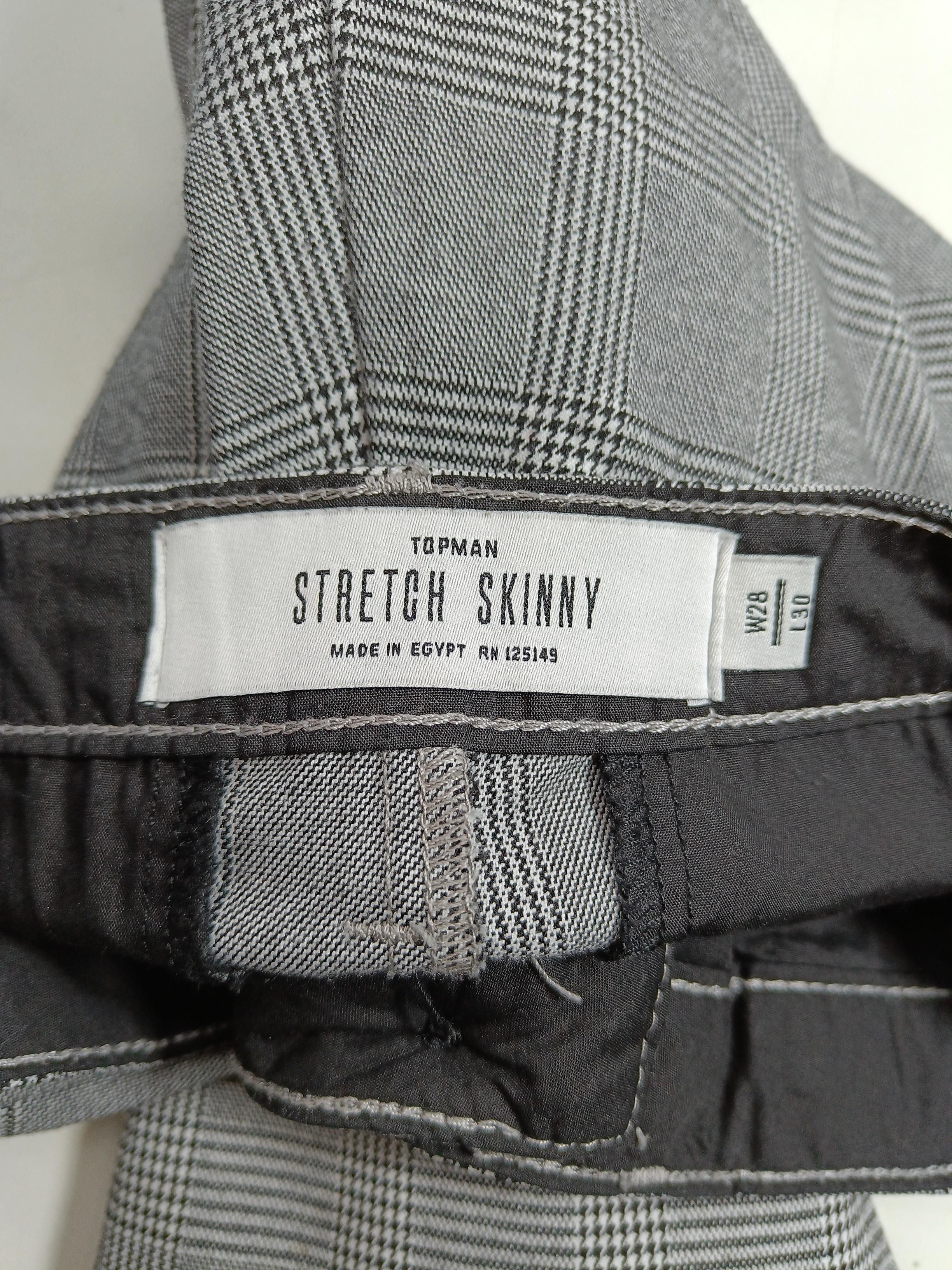 Topman Men's Trousers W 28 in Grey Polyester with Viscose, Elastane Chino - Image 5