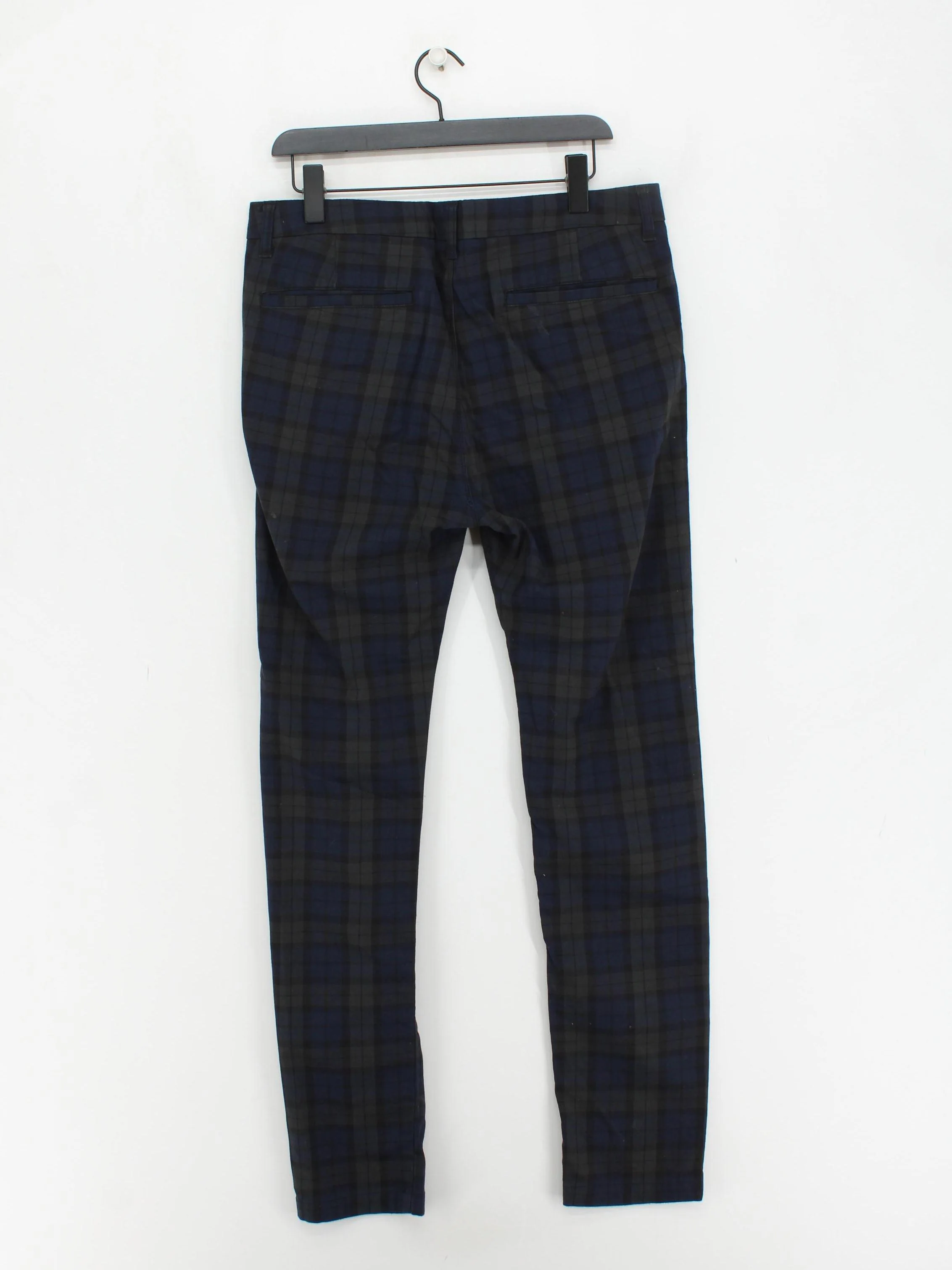 Topman Men's Trousers W 34 in Blue Cotton with Elastane Chino - Image 2
