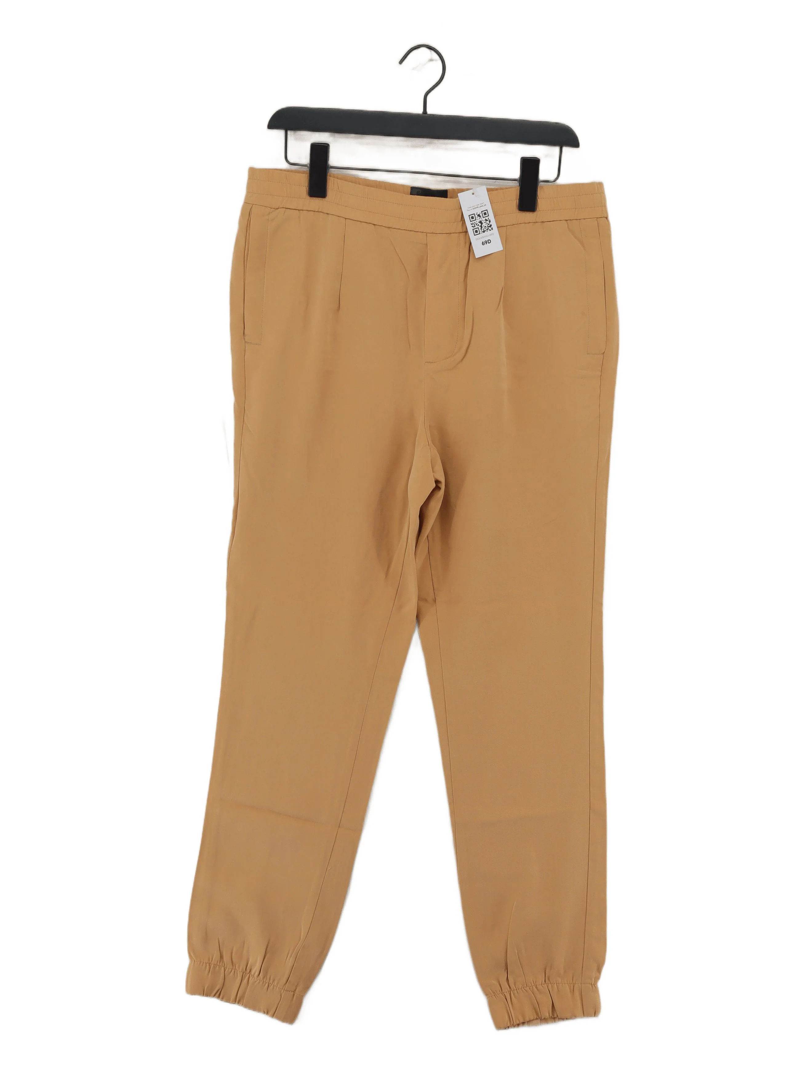 Topman Women's Sports Bottoms S Tan Lyocell Modal