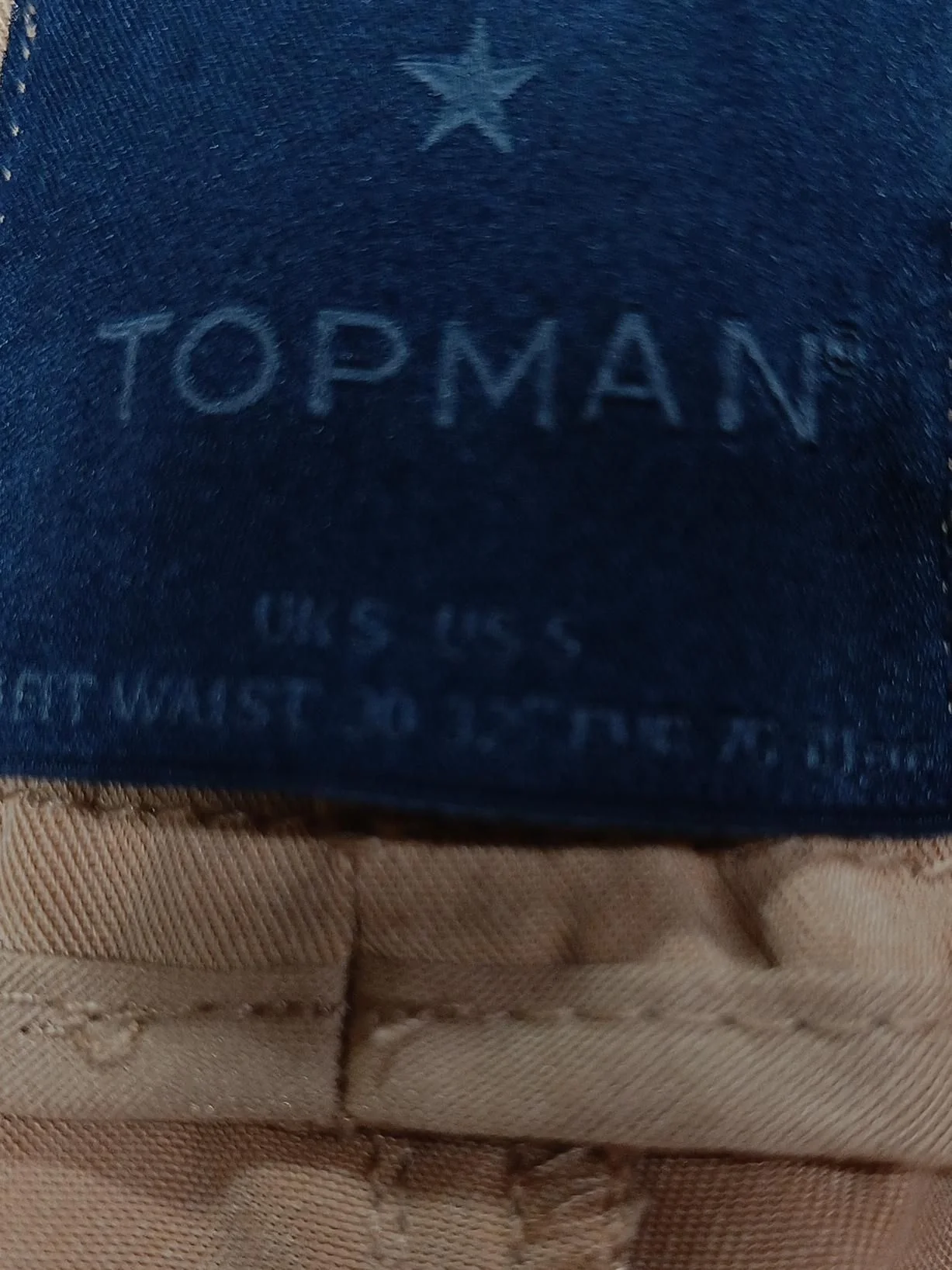 Topman Women's Sports Bottoms S Tan Lyocell Modal - Image 5