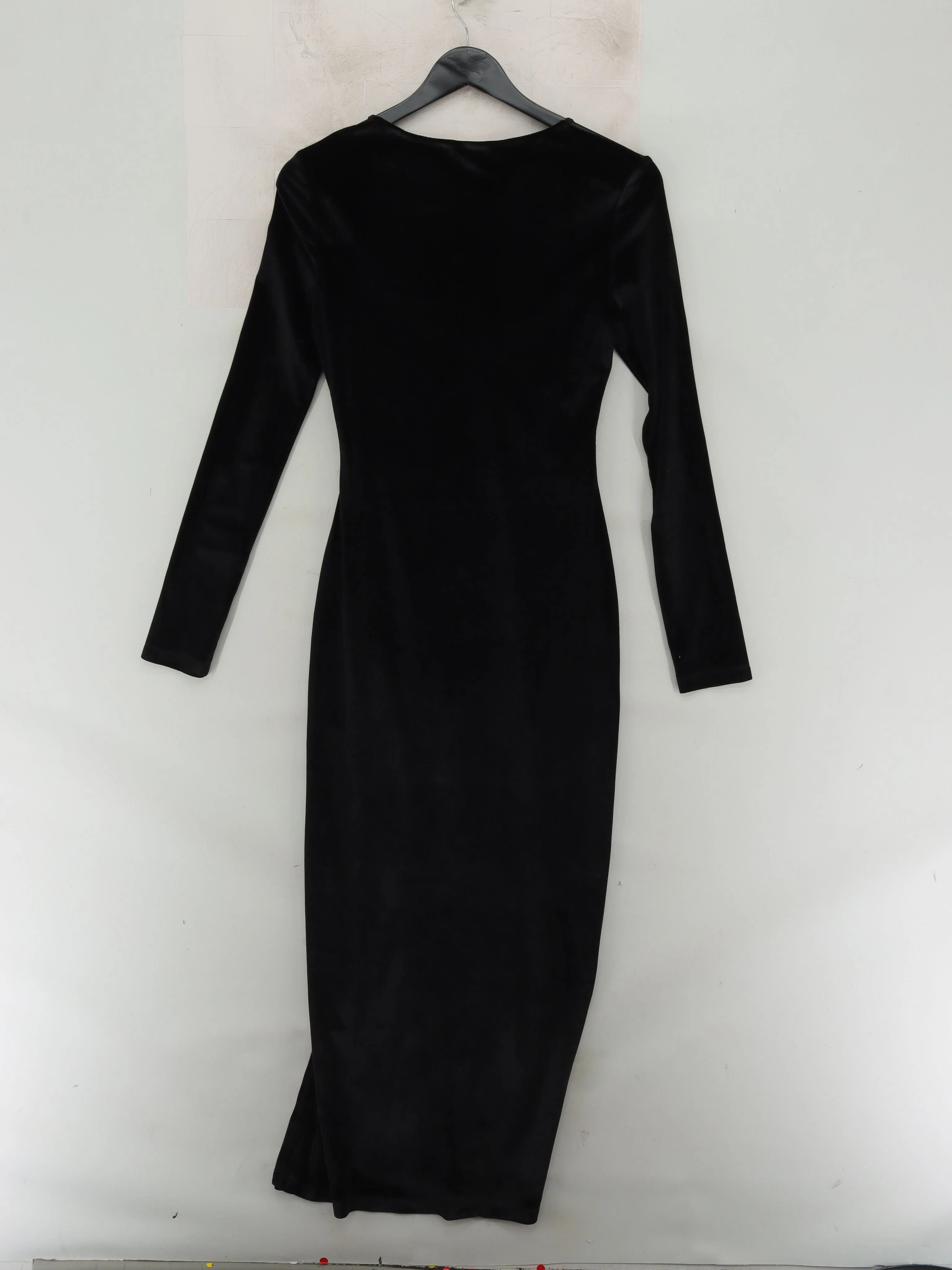 Topshop A-Line Midi Dress S in Black - Image 2