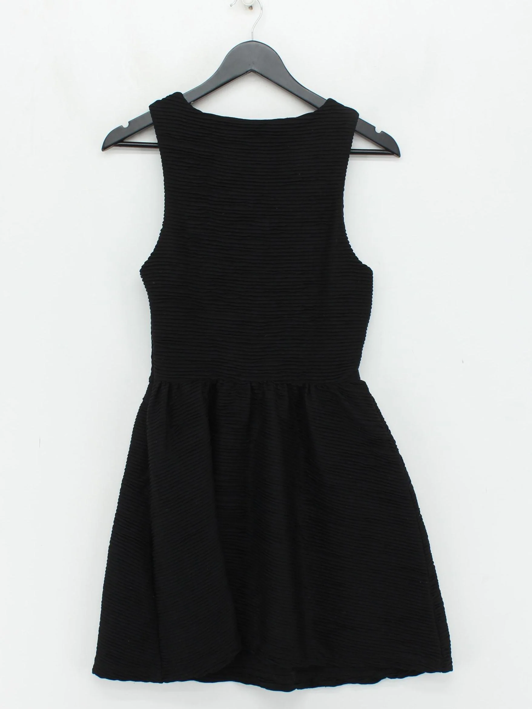 Topshop A-Line Mini Dress UK10 in Black - Image 2