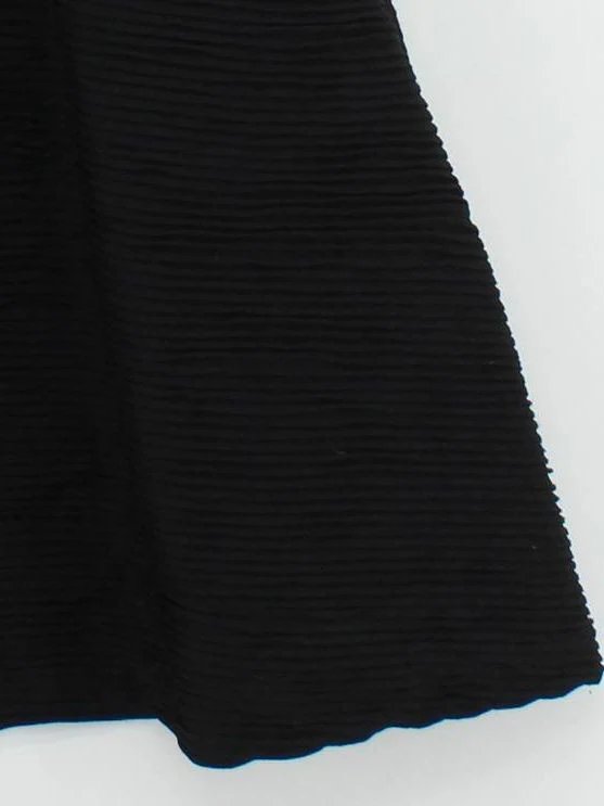 Topshop A-Line Mini Dress UK10 in Black - Image 4