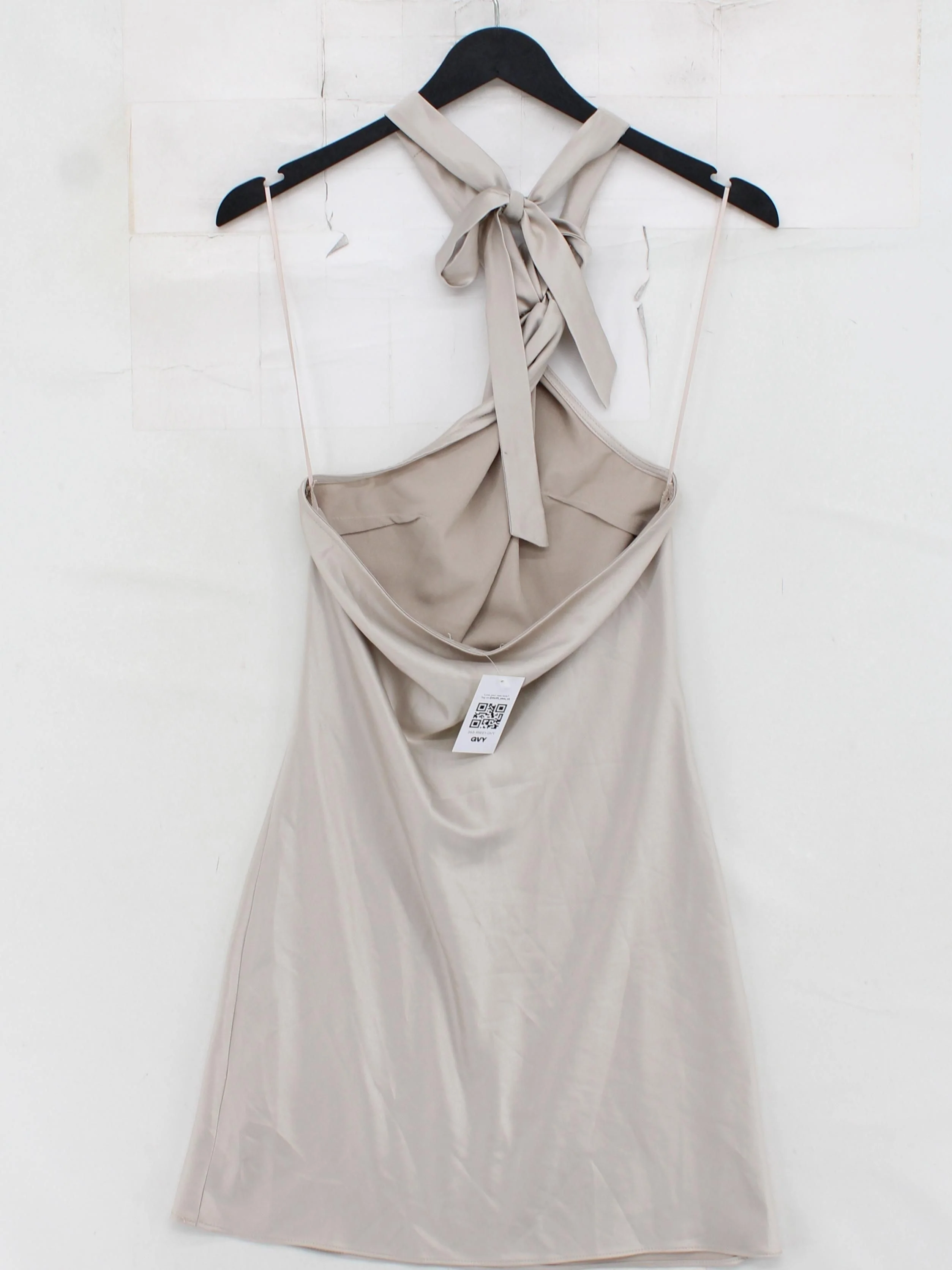 Topshop A-Line Mini Dress UK8 in Grey - Image 2
