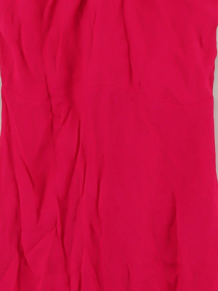 Topshop Bodycon Midi Dress in Pink - Image 3