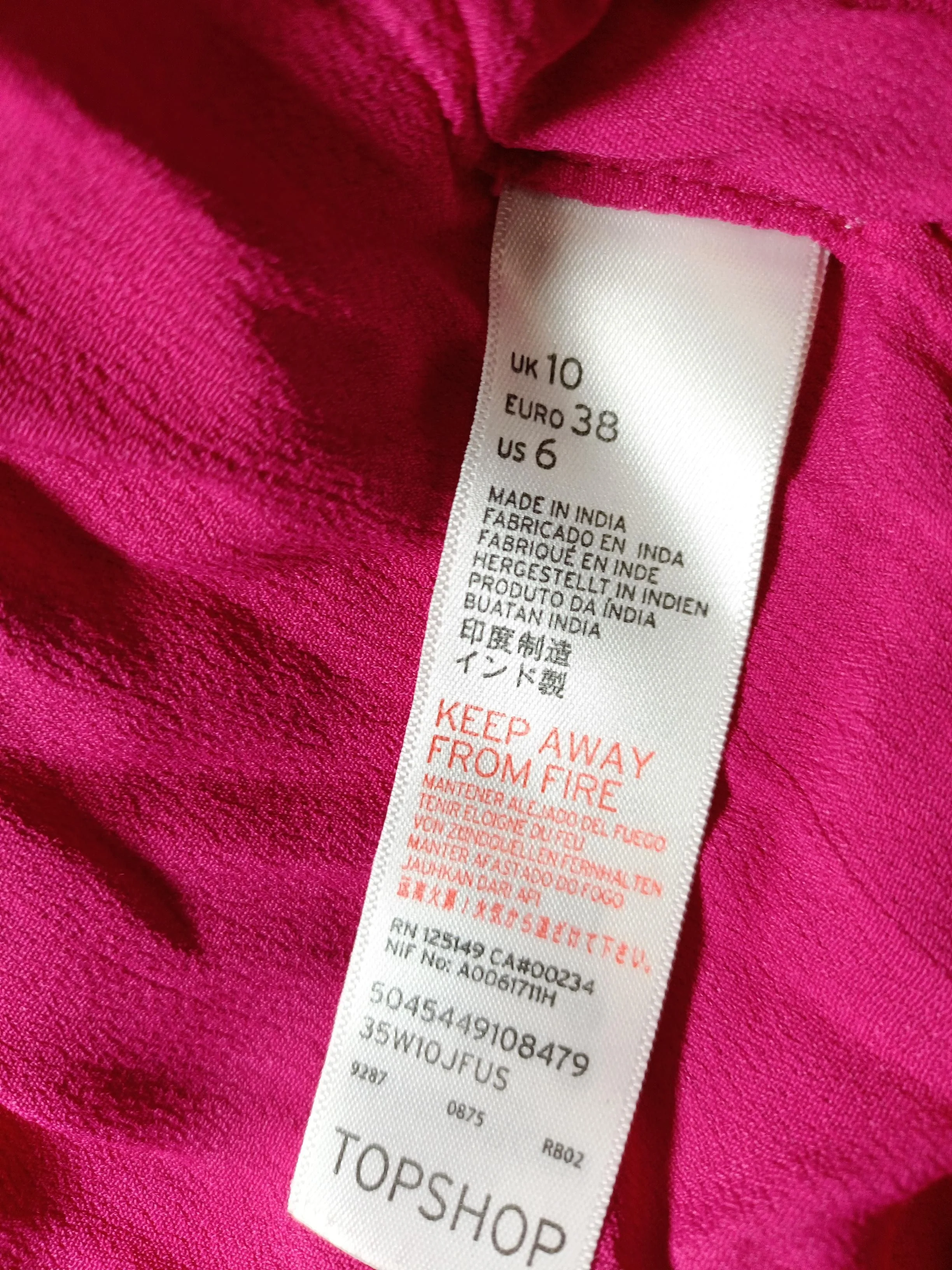 Topshop Bodycon Midi Dress in Pink - Image 6