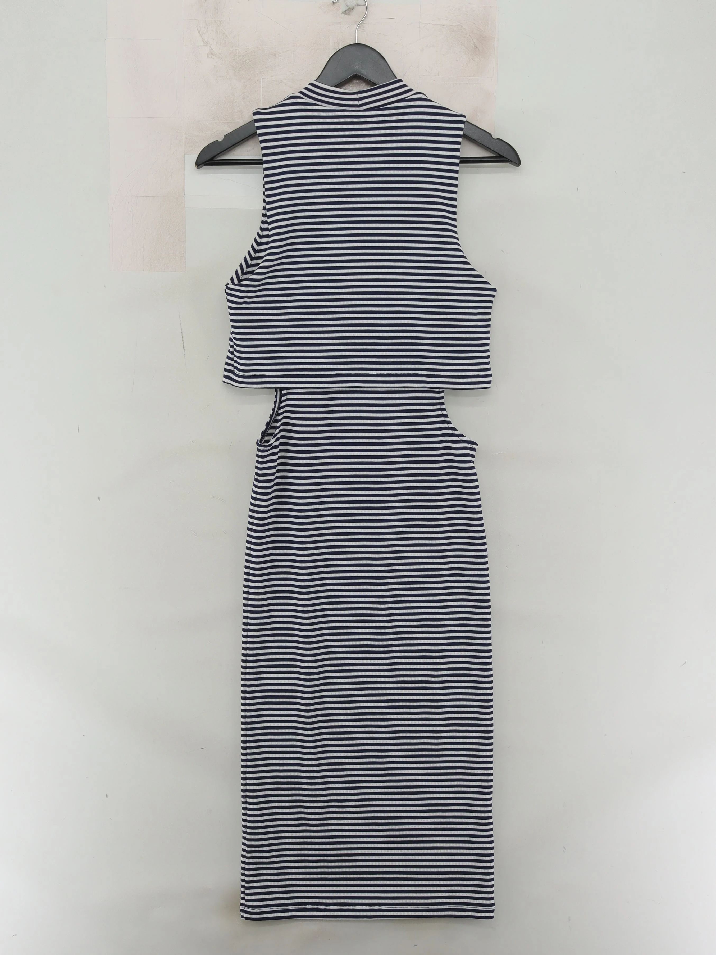 Topshop Bodycon Midi Dress UK10 in Blue - Image 2