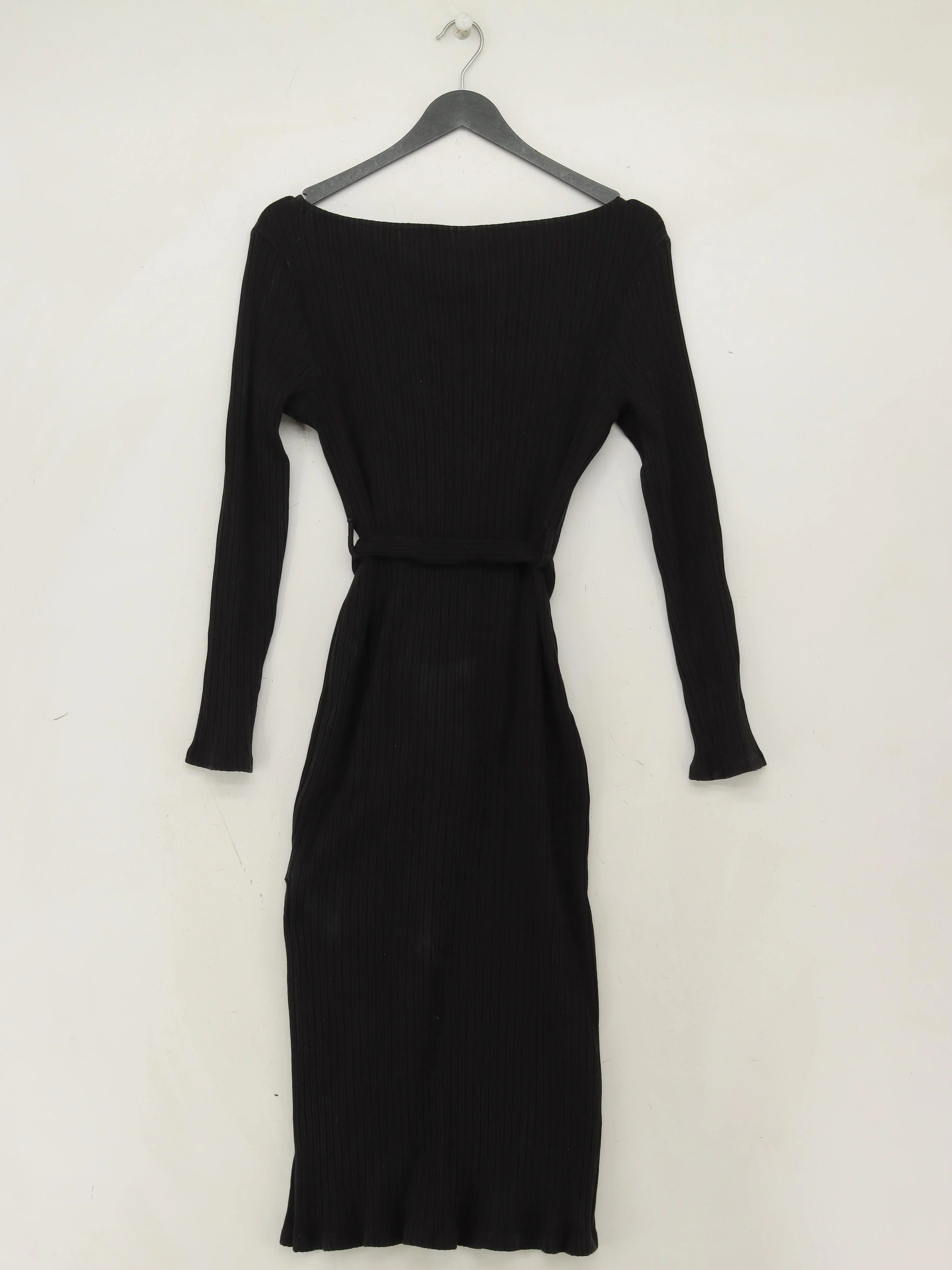 Topshop Bodycon Midi Dress UK16 in Black - Image 2