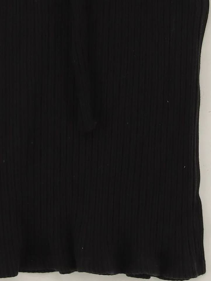 Topshop Bodycon Midi Dress UK16 in Black - Image 4